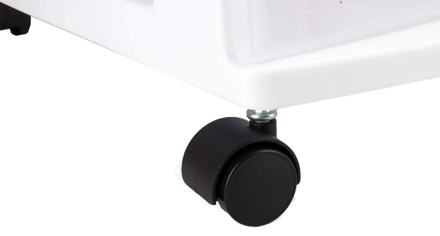sterilite-home-3-drawer-wide-wheeled-plastic-storage-container-white-29308002 image 5