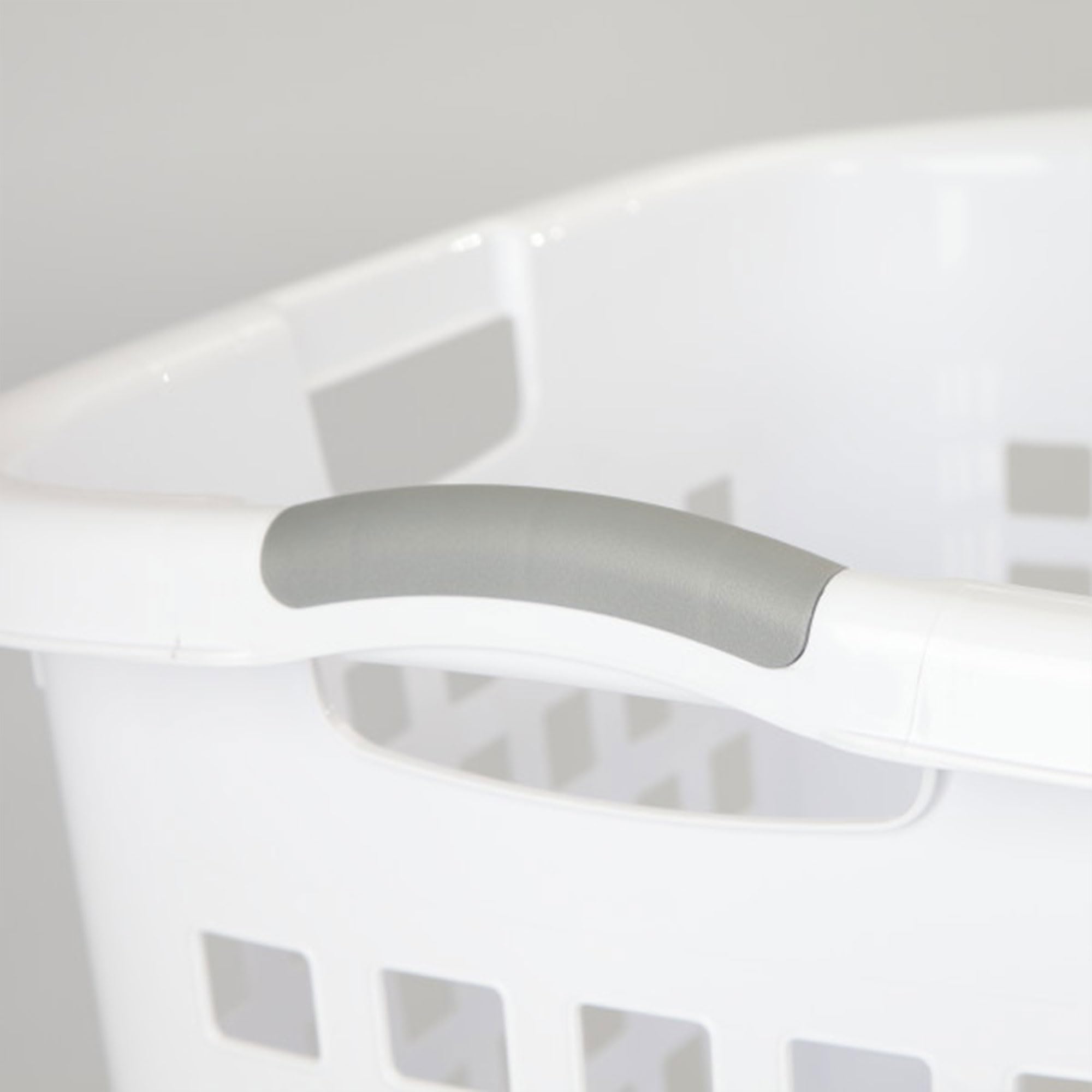 sterilite-ultra-easy-carry-laundry-hamper-with-comfort-handles-white-4-pack image 5