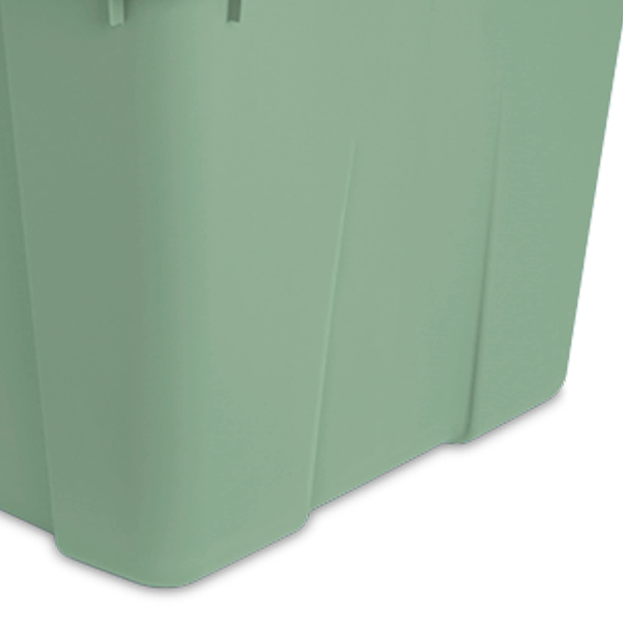 sterilite-20-gallon-stackable-plastic-storage-tote-with-latching-lid-6-pack-cris image 6