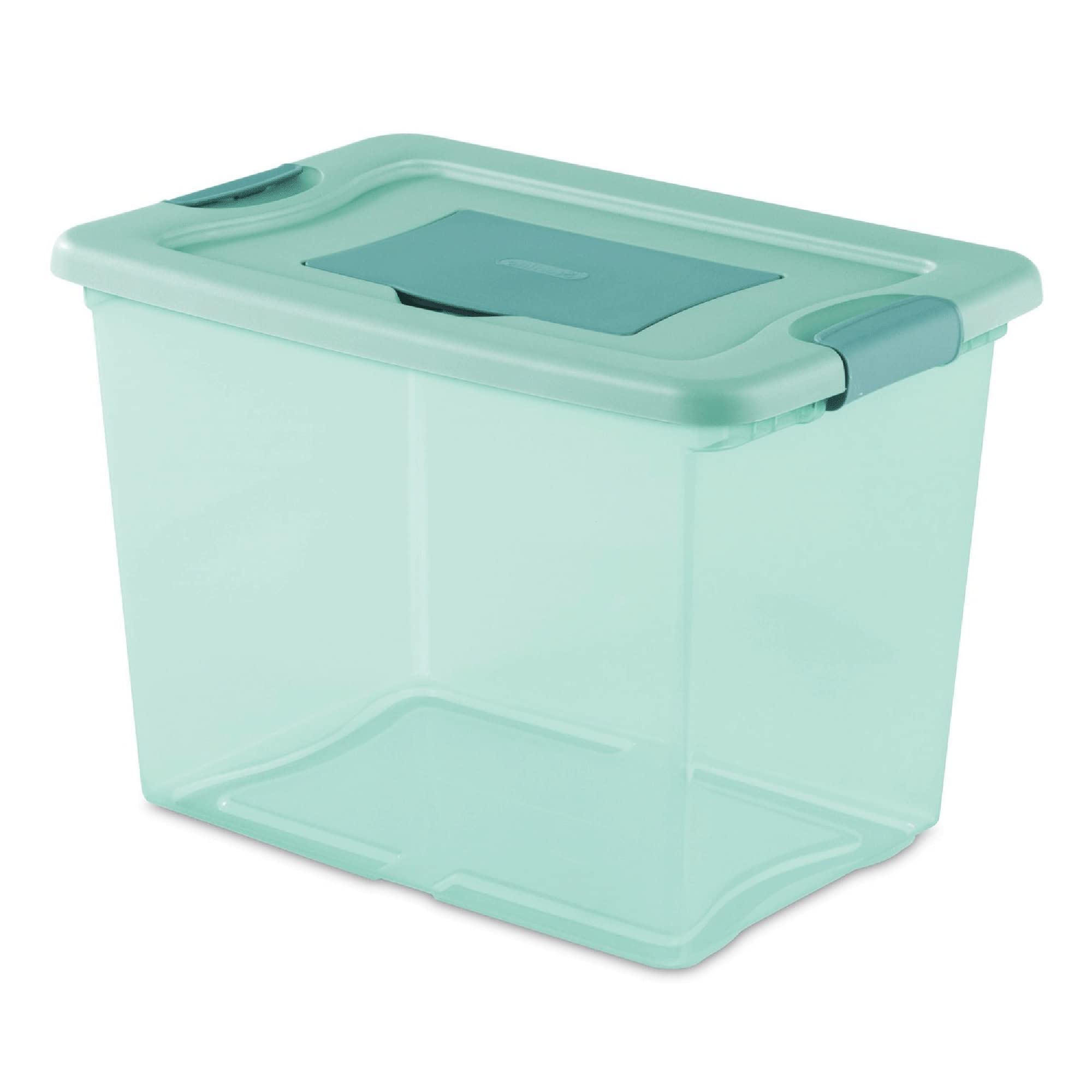 sterilite-25-qt-fresh-scent-stackable-storage-box-12-pack-with-odor-reducing-ven image 2
