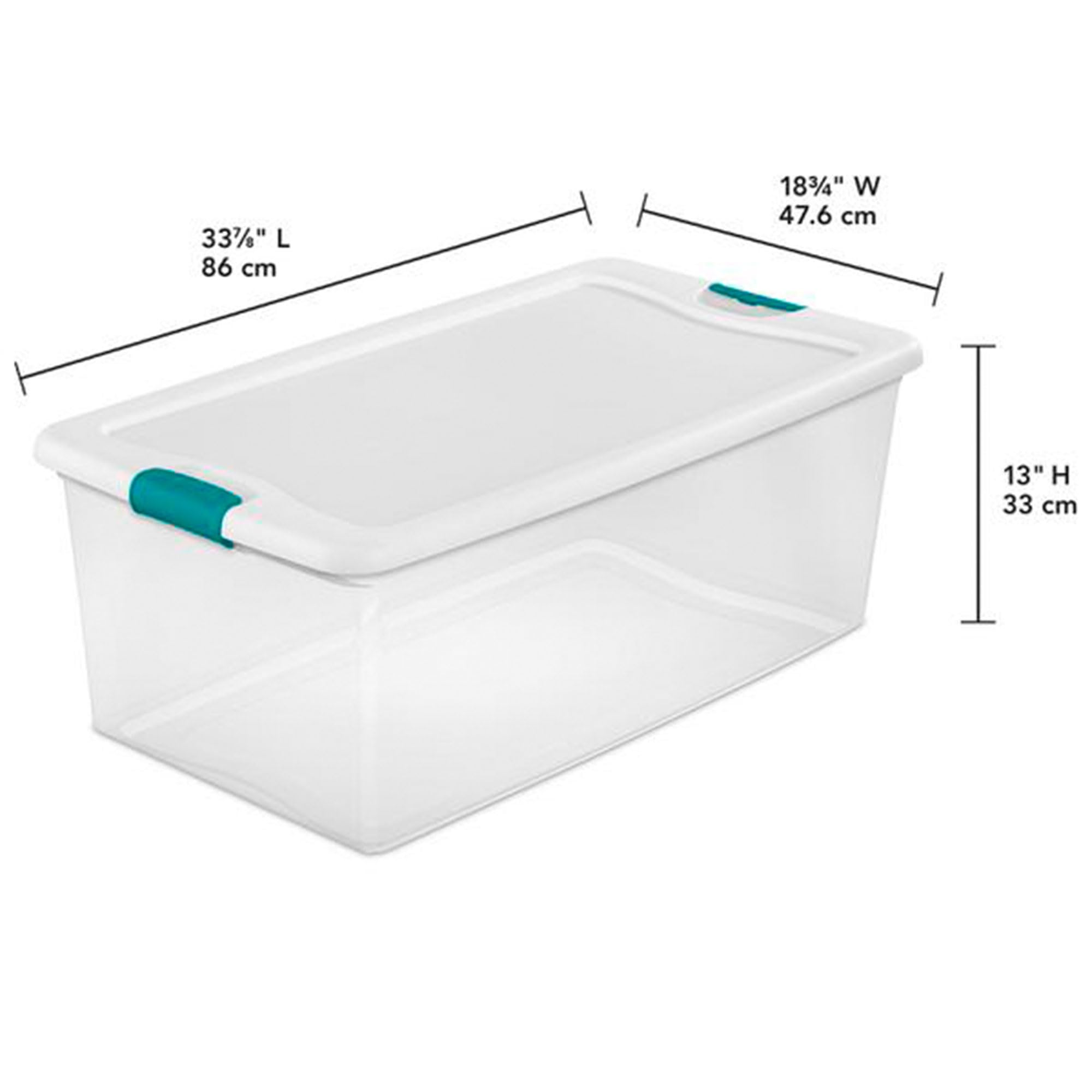 sterilite-clear-stackable-storage-box-tote-container-6-quart-12-pack-and-106-qua image 7