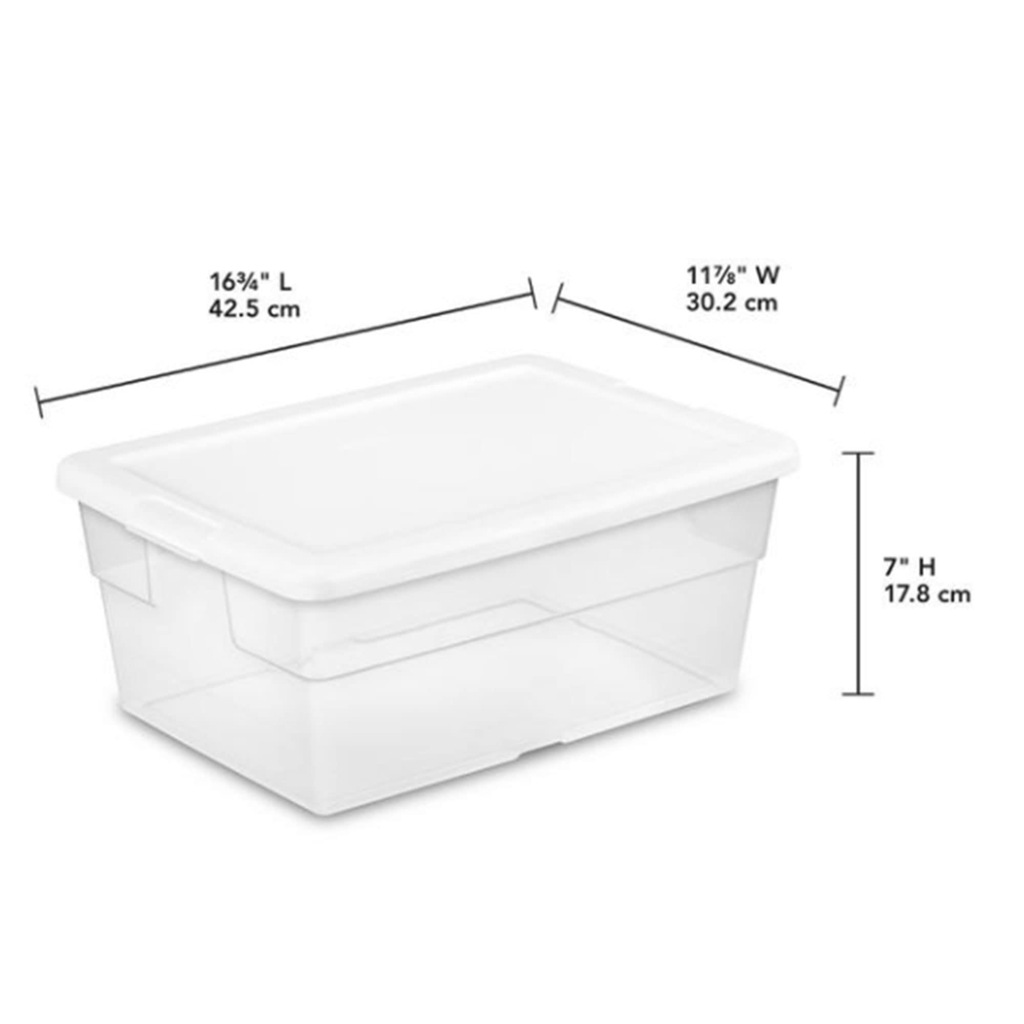 sterilite-16-qt-6-qt-clear-plastic-secure-latching-storage-containers-36-pack image 5