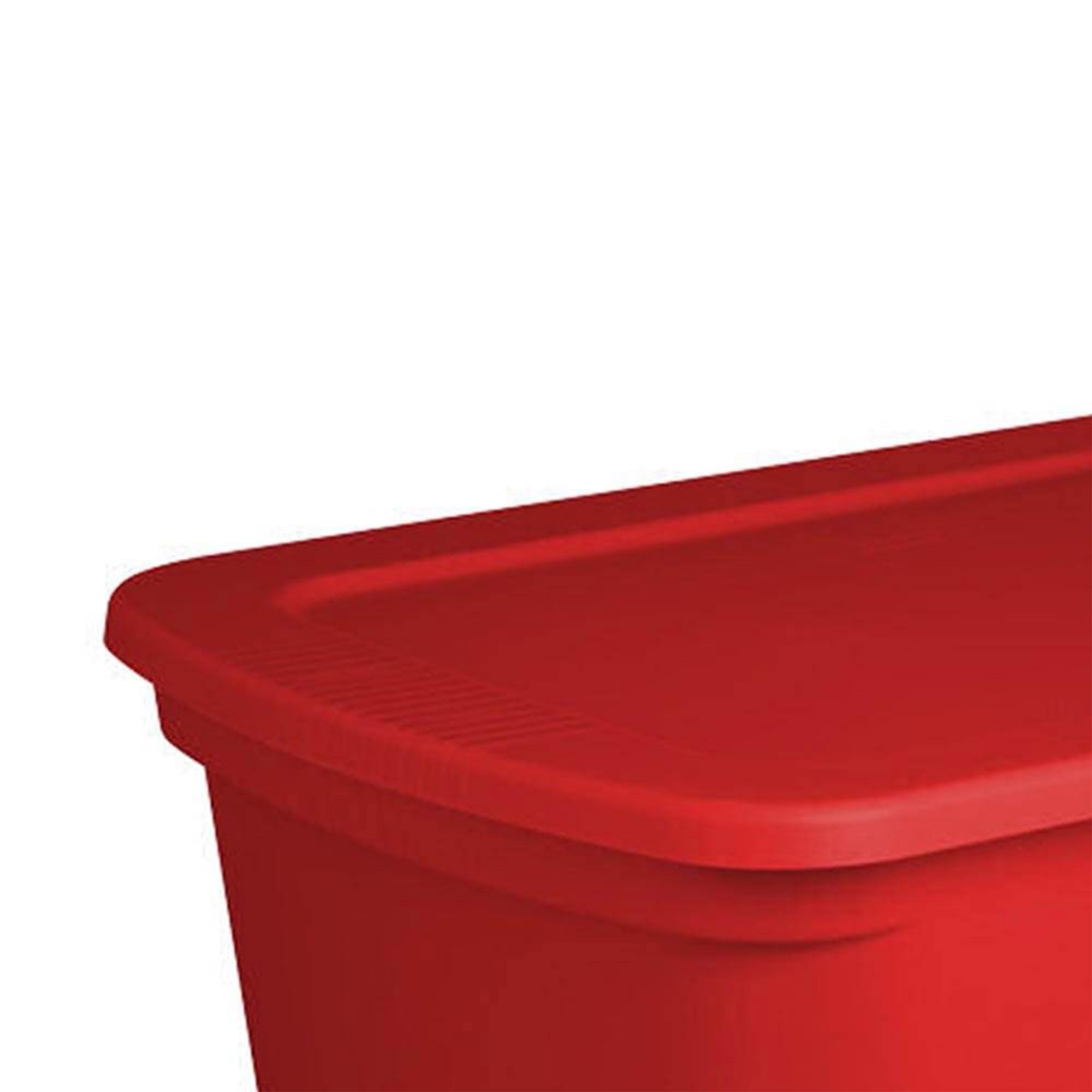 sterilite-30-gallon-durable-stacking-seasonal-storage-tote-6-pack-red-heavy-duty image 6