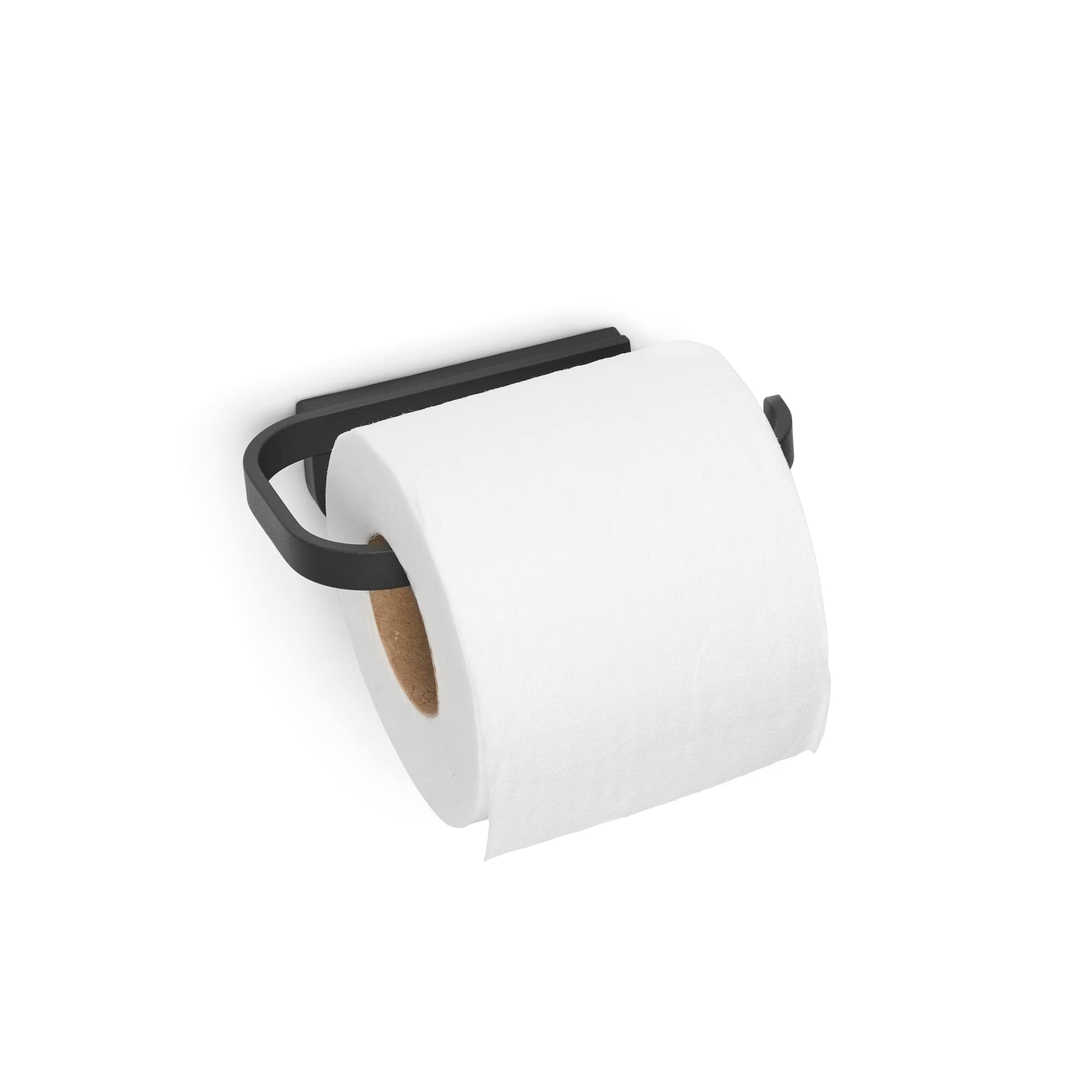 brabantia-mindset-wall-mounted-toilet-roll-holder-mineral-infinite-gray-wide-ope image 1