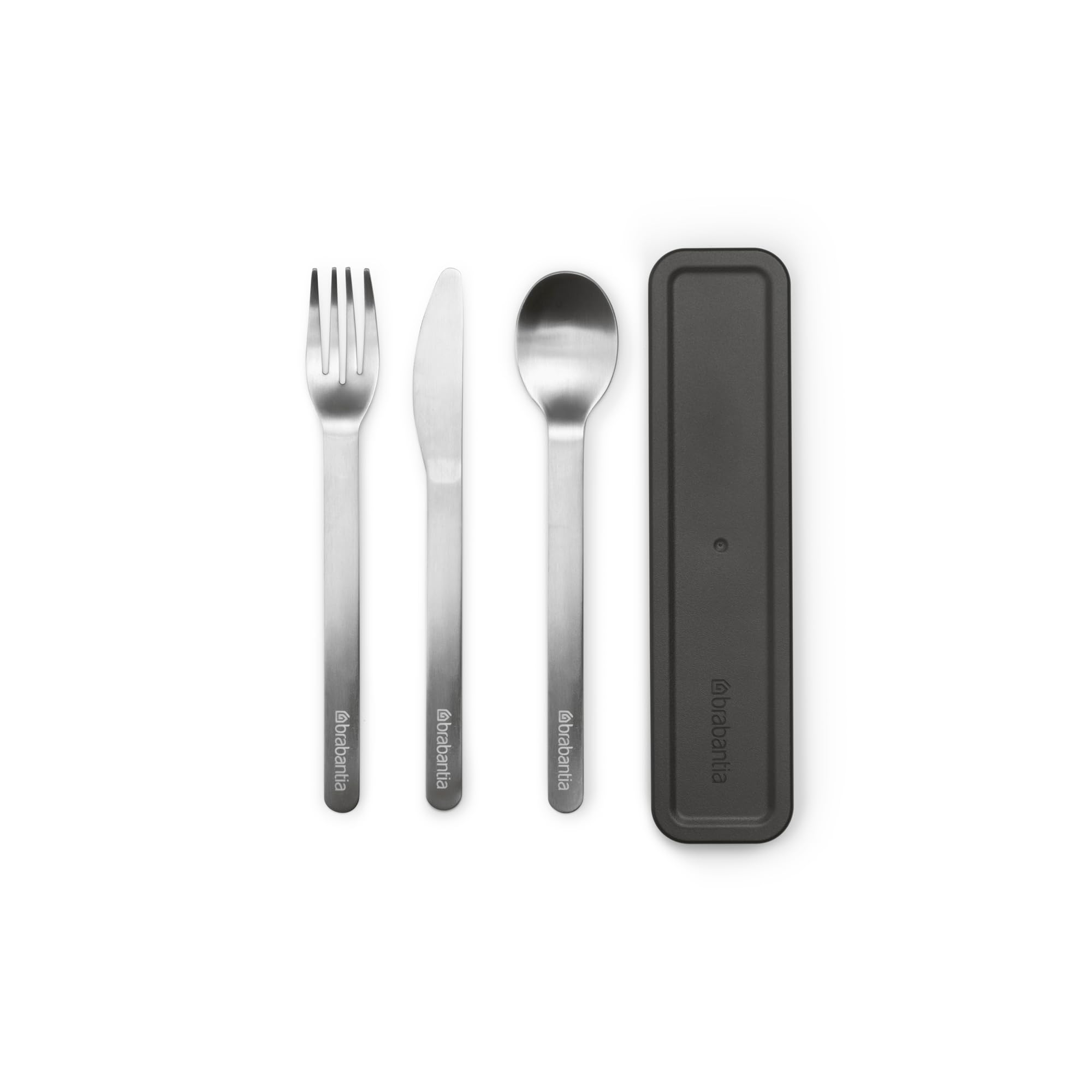 brabantia-make-take-cutlery-set-with-case-3-piece-stainless-steel-travel-cutlery image 1