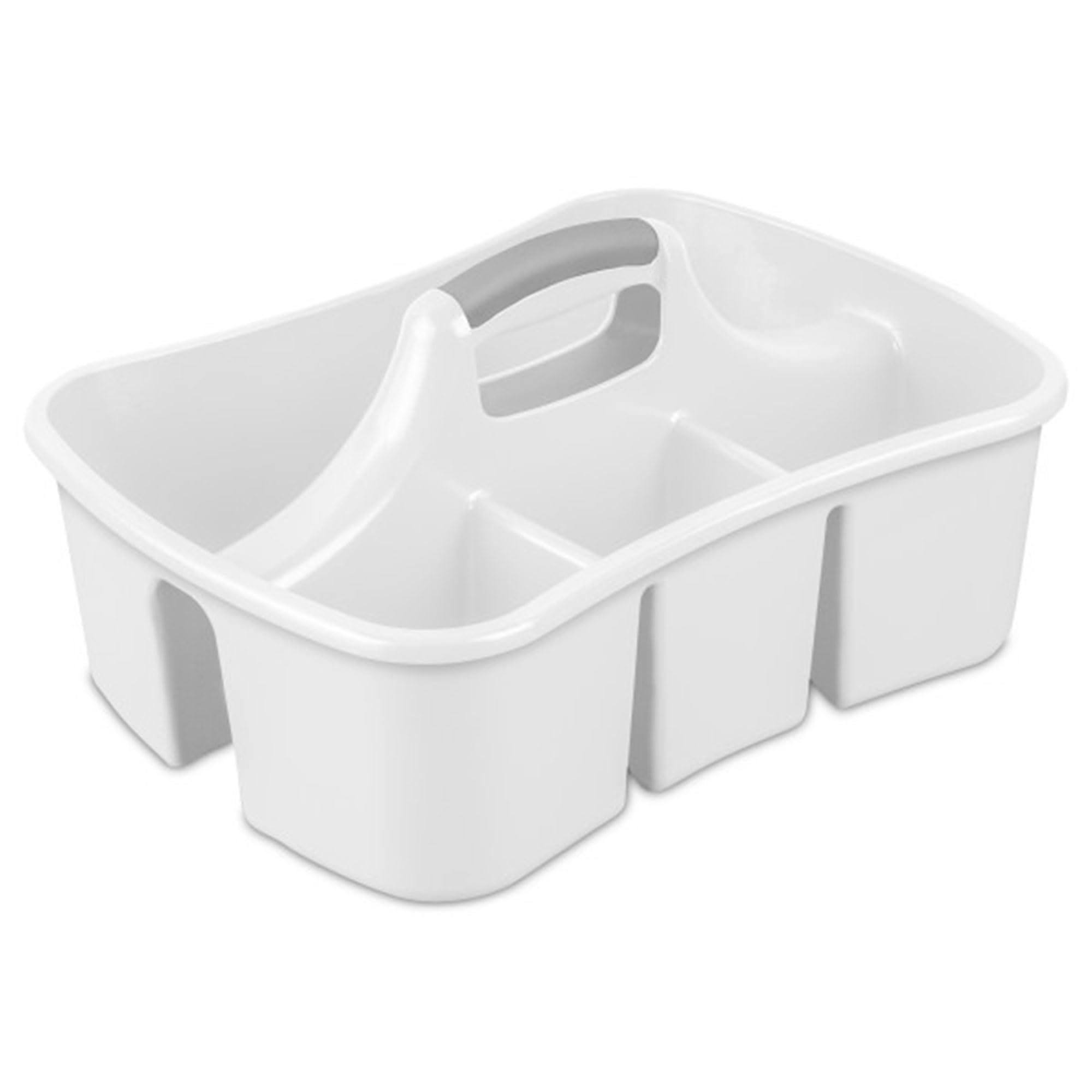 sterilite-6-pack-divided-ultra-caddy-portable-plastic-storage-organizer-with-4-c image 3