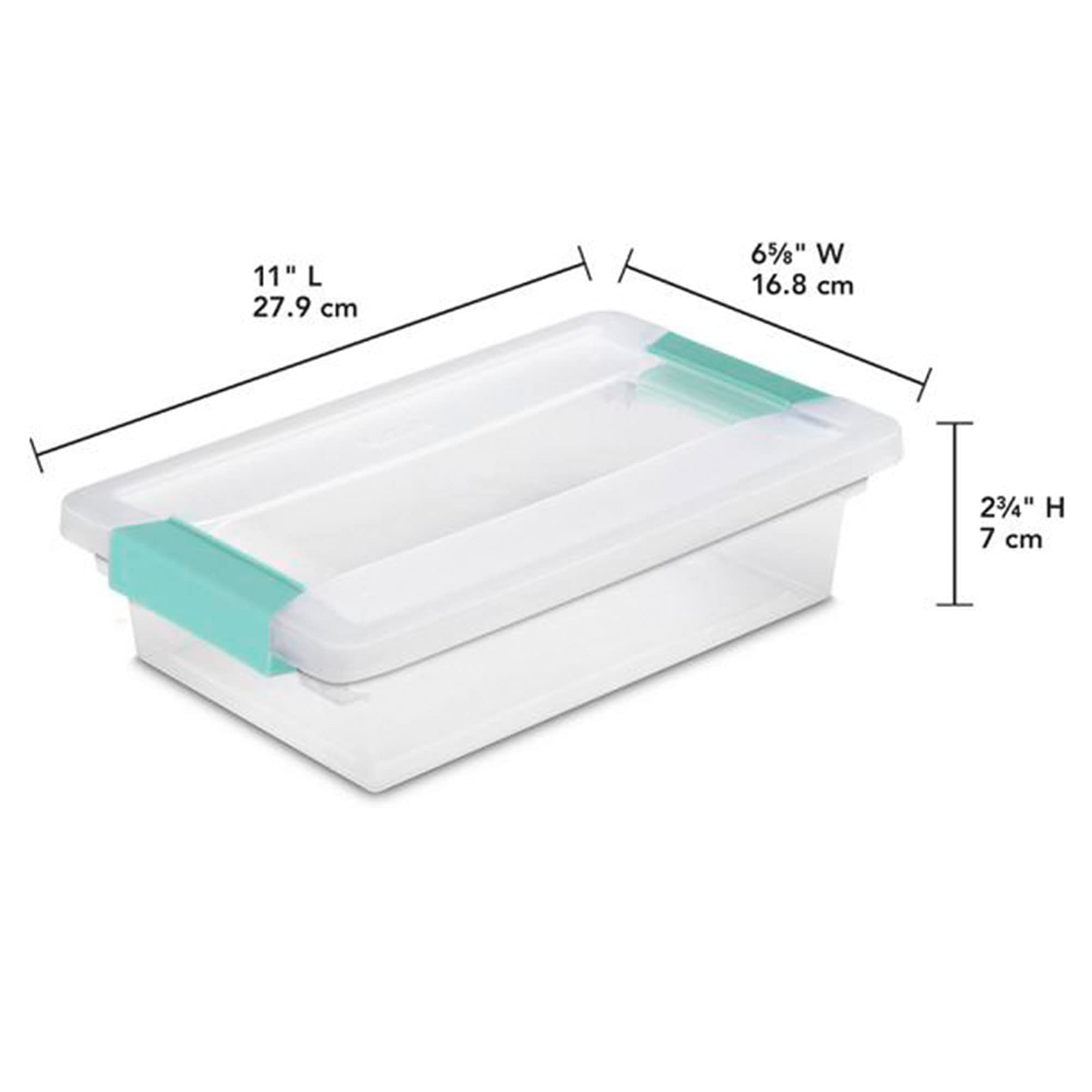 sterilite-medium-and-small-clip-latch-lid-storage-container-totes-12-12-pack-24- image 8