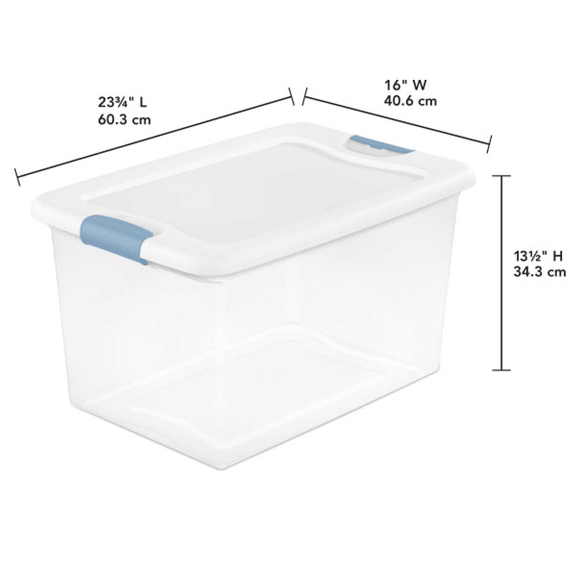 sterilite-12-pack-64-qt-latching-box-4-pack-deep-clip-box-16-clear-plastic-stora image 2