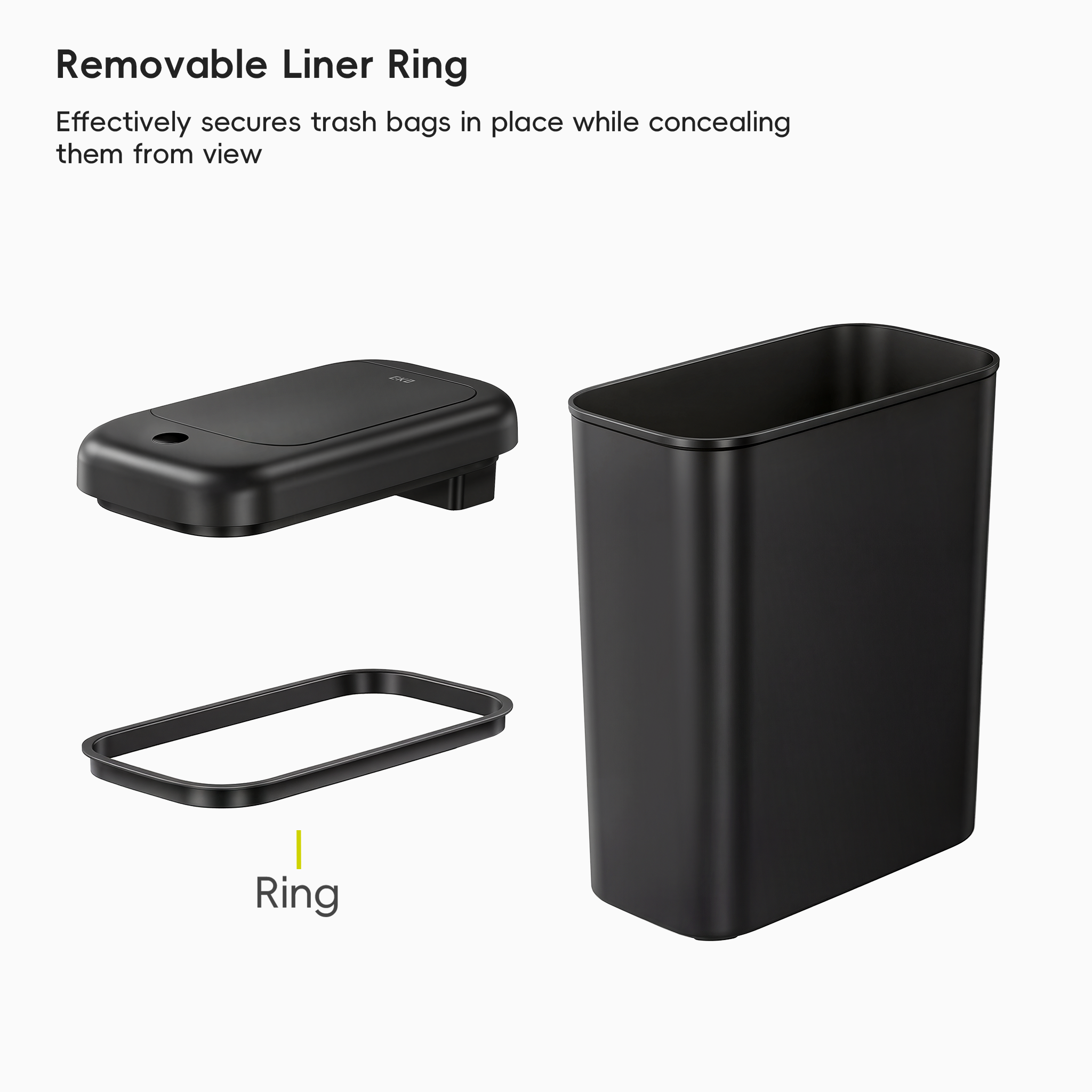 eko-morandi-slim-touchless-motion-sensor-bathroom-trash-can-10l-2-6-gallon-with- image 4