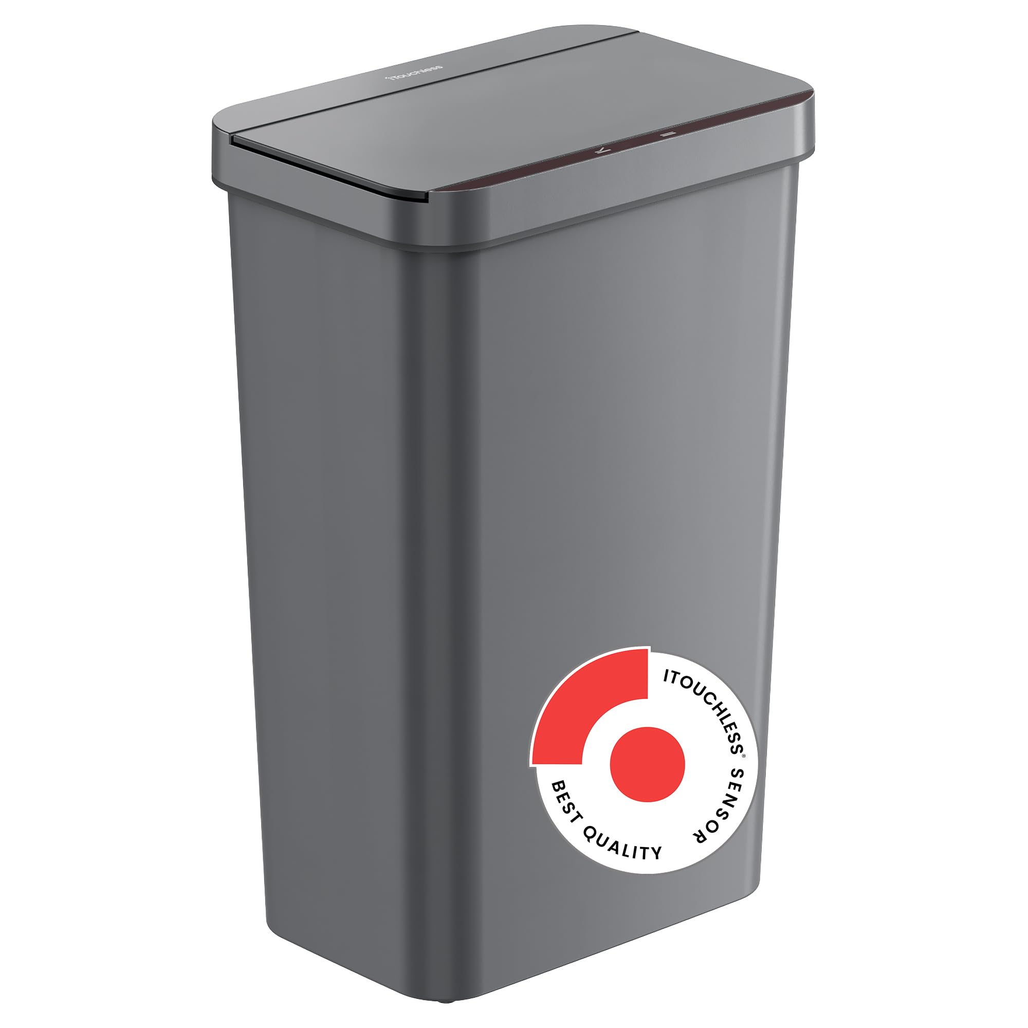 itouchless-16-gallon-touchless-sensor-kitchen-trash-can-and-recycle-bin-with-whe image 8
