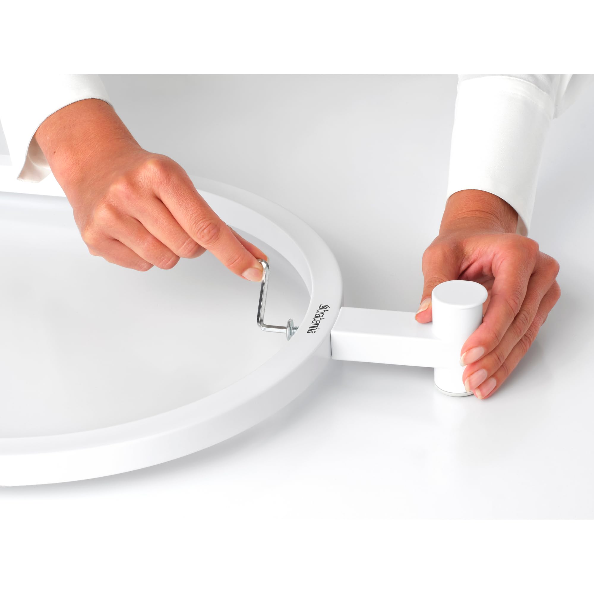 brabantia-linn-dressboy-multi-purpose-clothes-stand-with-hook-compact-clothes-ai image 5