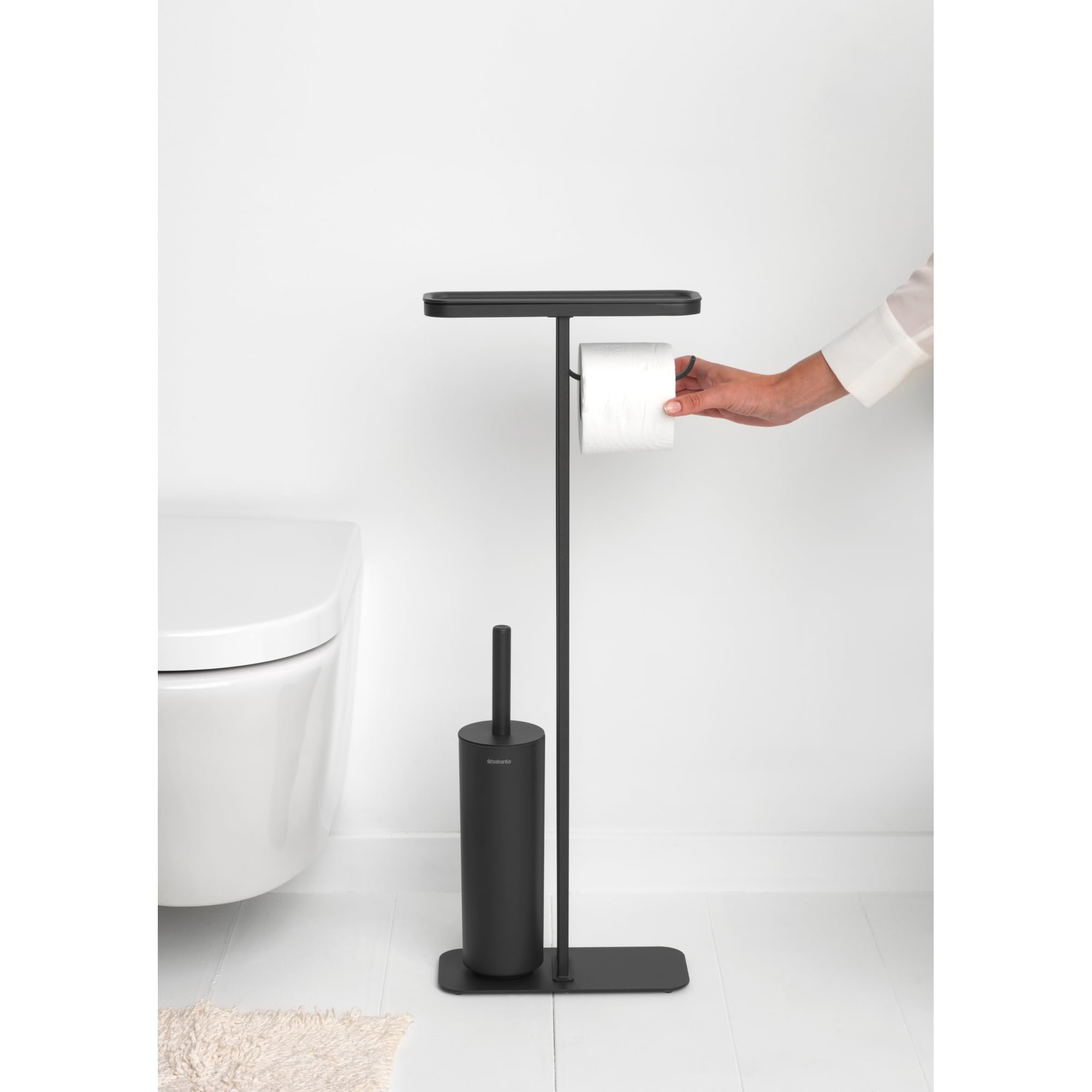 brabantia-mindset-toilet-butler-freestanding-all-in-one-bathroom-accessory-set-m image 4