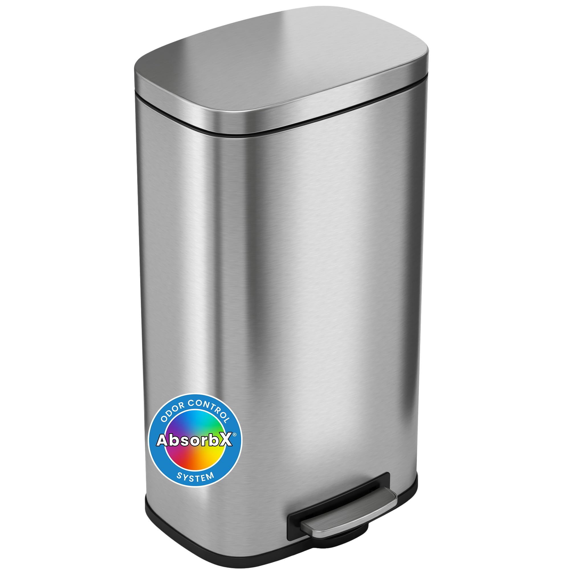 itouchless-13-gallon-automatic-touchless-sensor-kitchen-garbage-can-stainless-st image 8