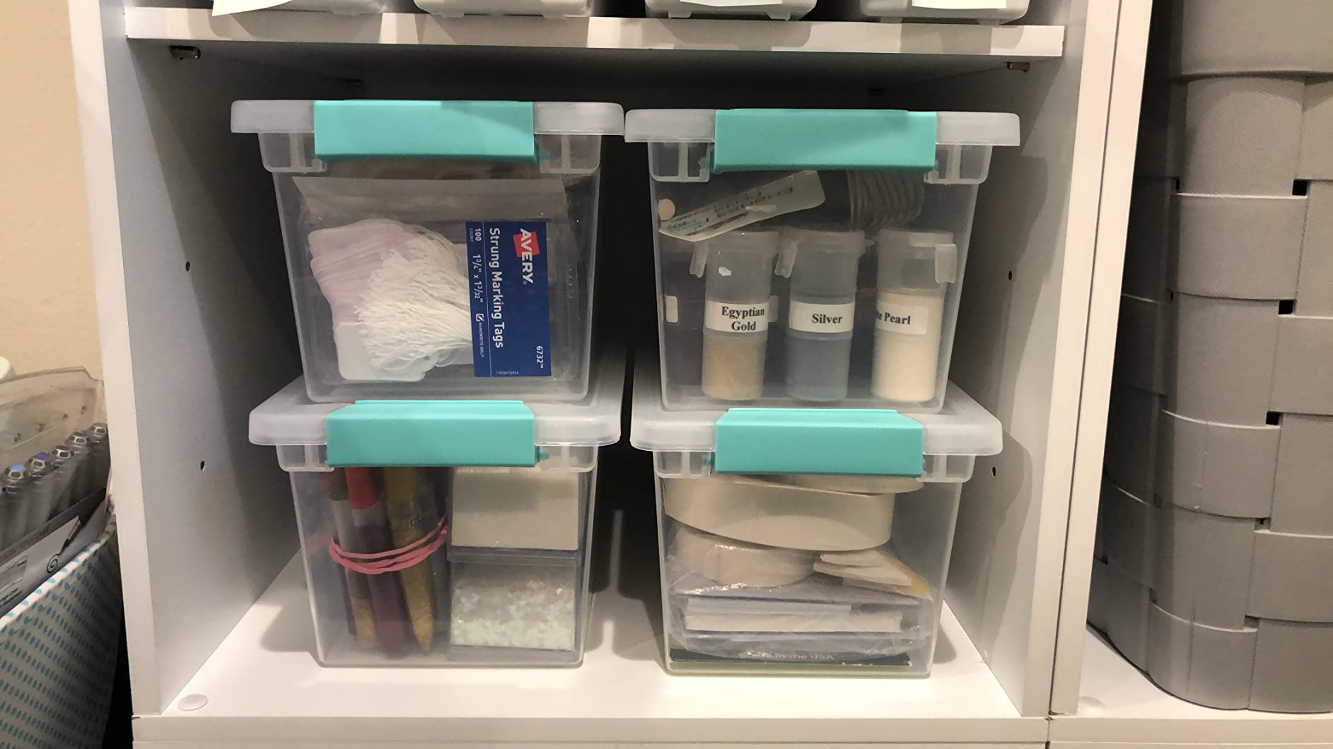 Perfect for organizing my craft room
