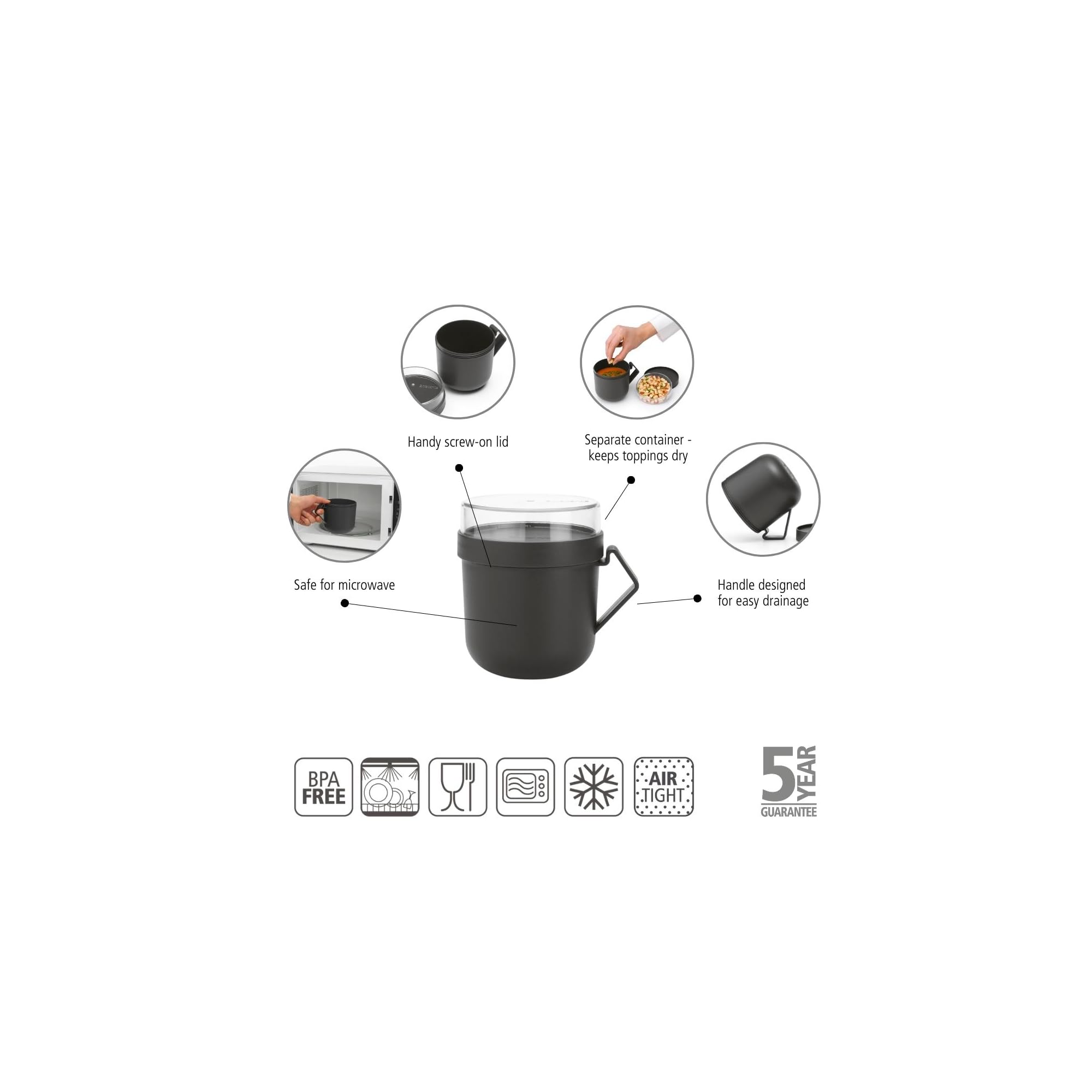 brabantia-make-take-soup-mug-with-handle-and-toppings-compartment-20-fl-oz-dark- image 4