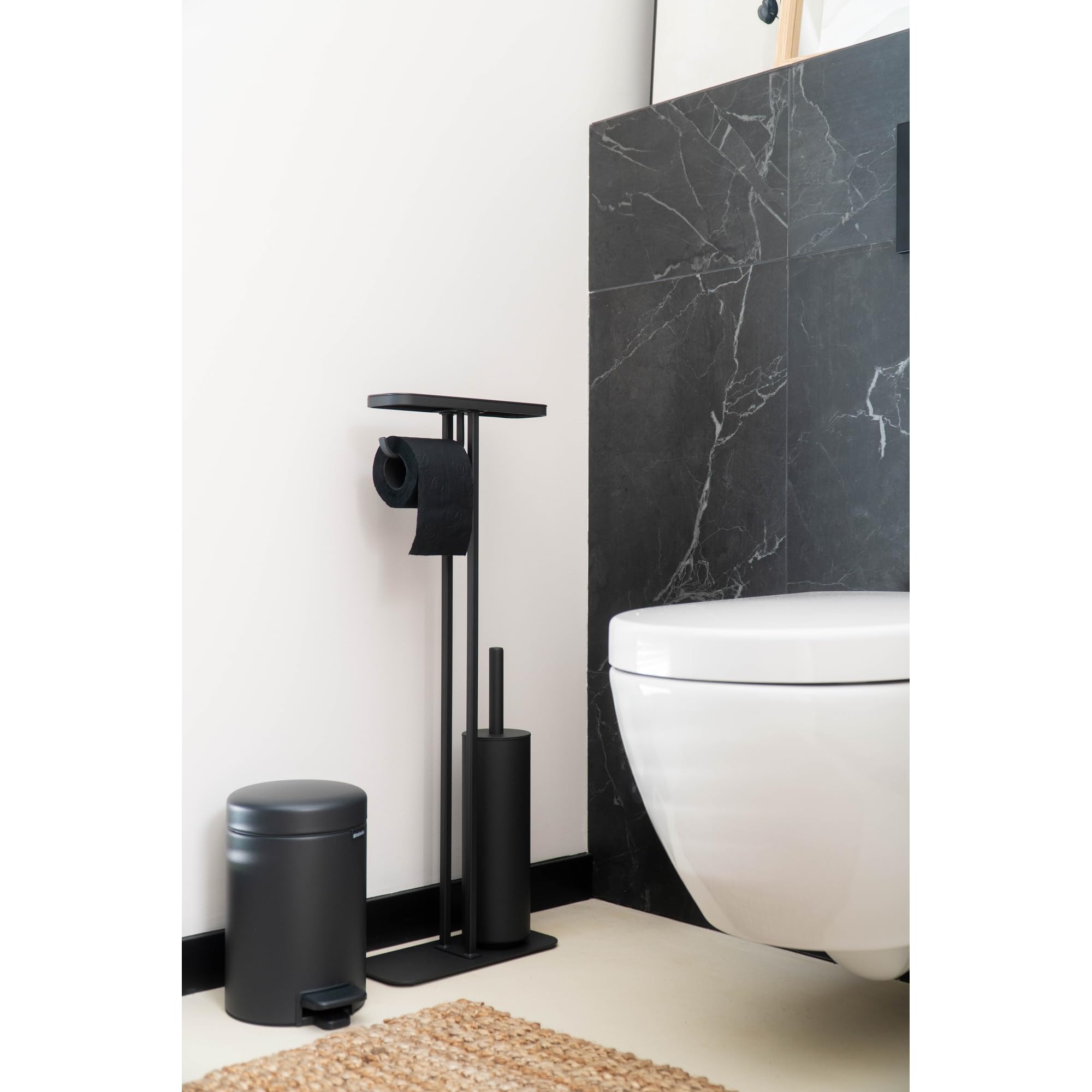 brabantia-mindset-toilet-butler-freestanding-all-in-one-bathroom-accessory-set-m image 8