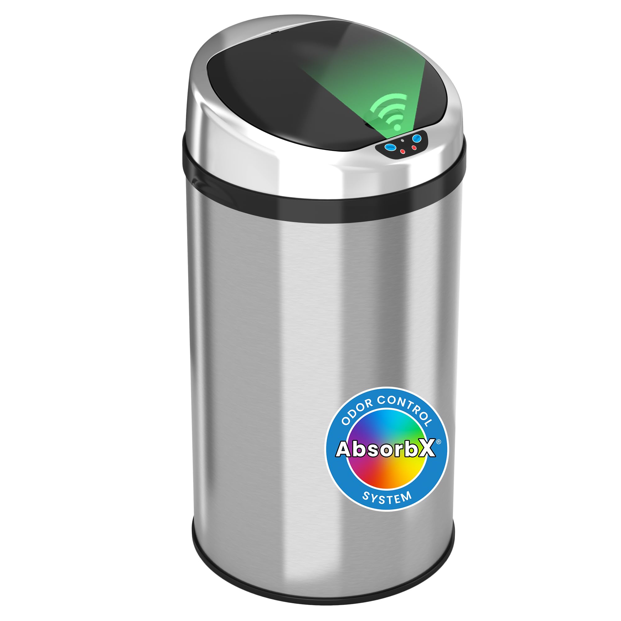 itouchless-8-gallon-touchless-sensor-kitchen-trash-can-with-odor-control-system- image 1