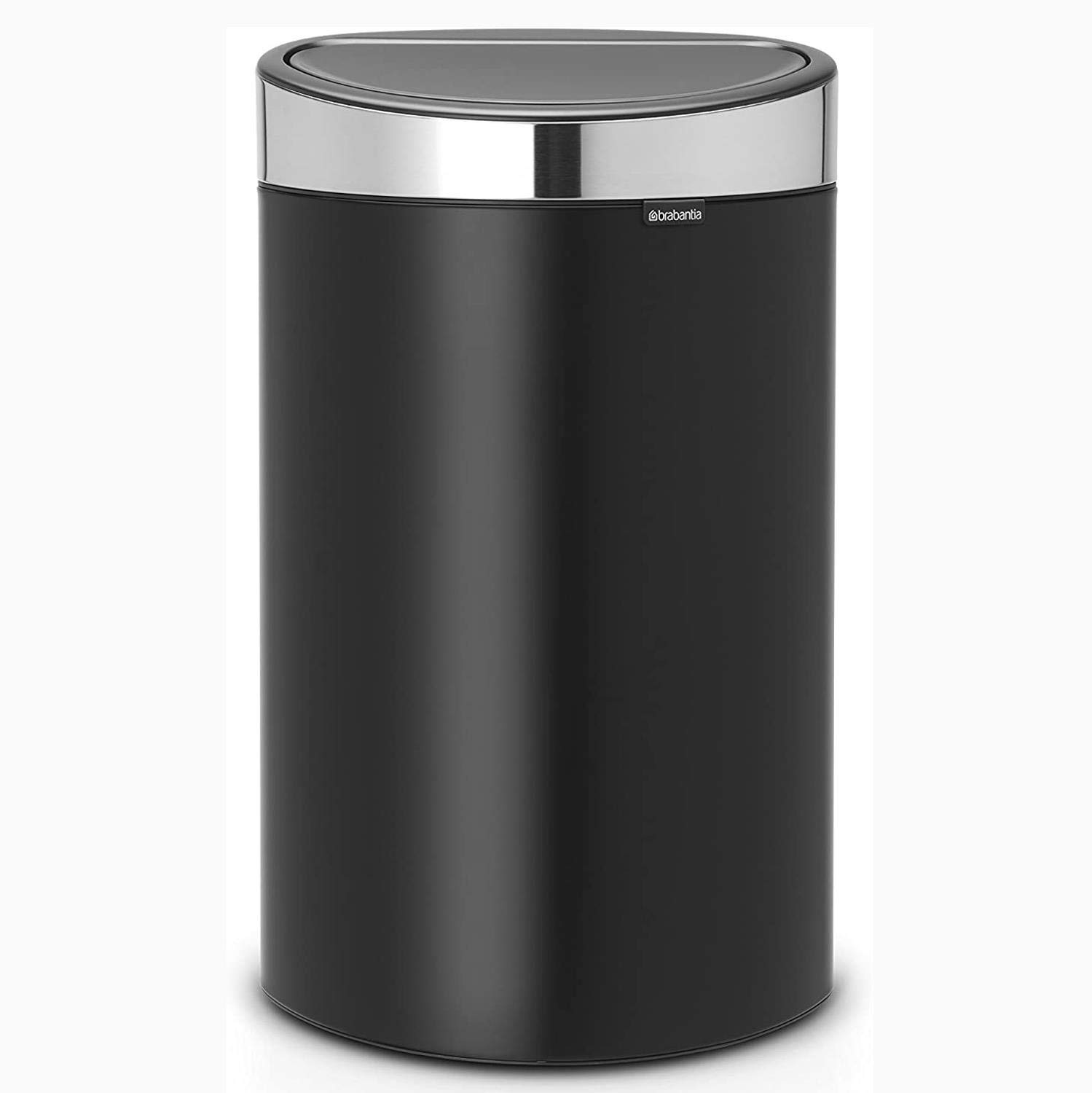 brabantia-press-top-kitchen-trash-can-with-flat-back-soft-beige-10-6-gallon-40l- image 8