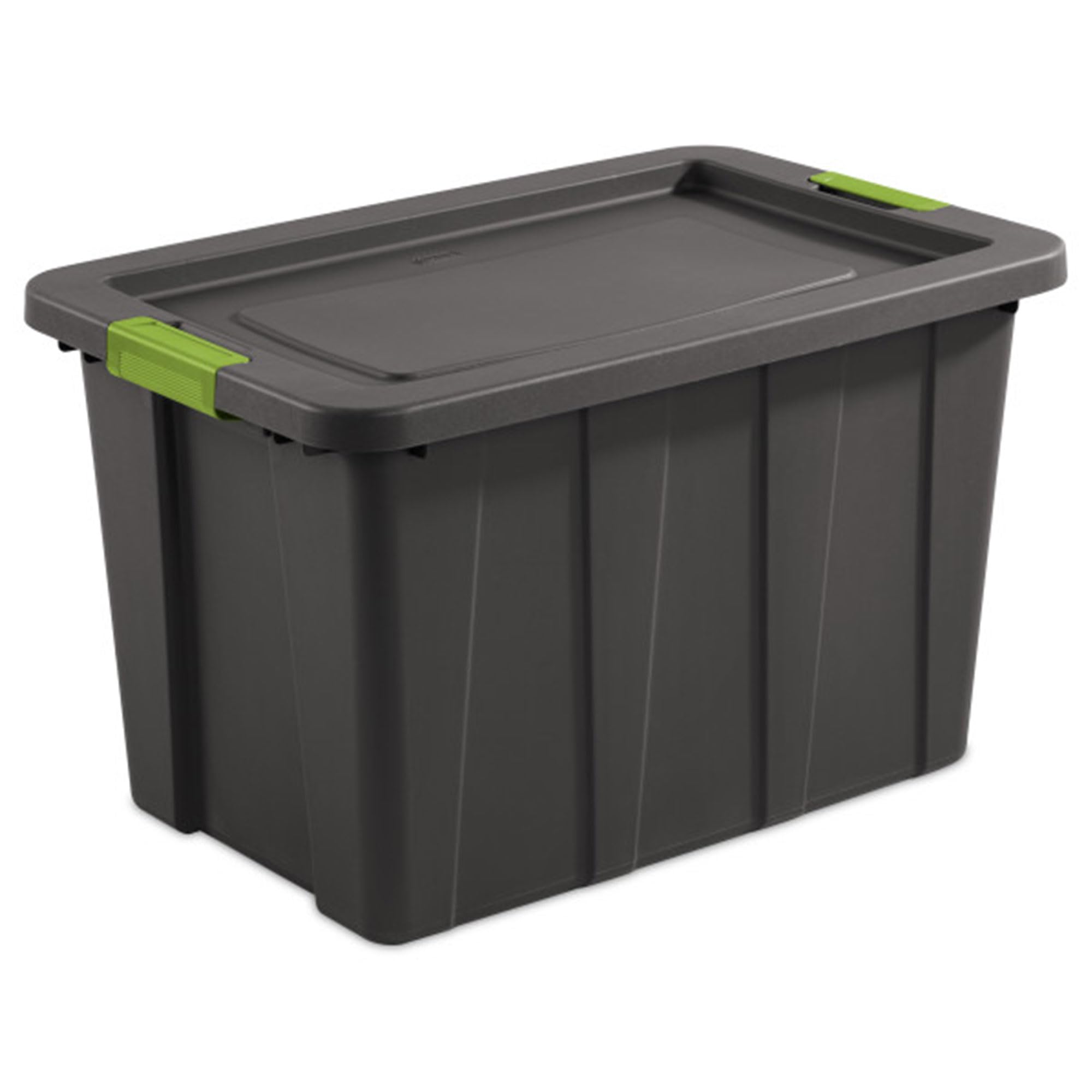 sterilite-4-pack-latching-tuff1-tote-30-gallon-gray image 1