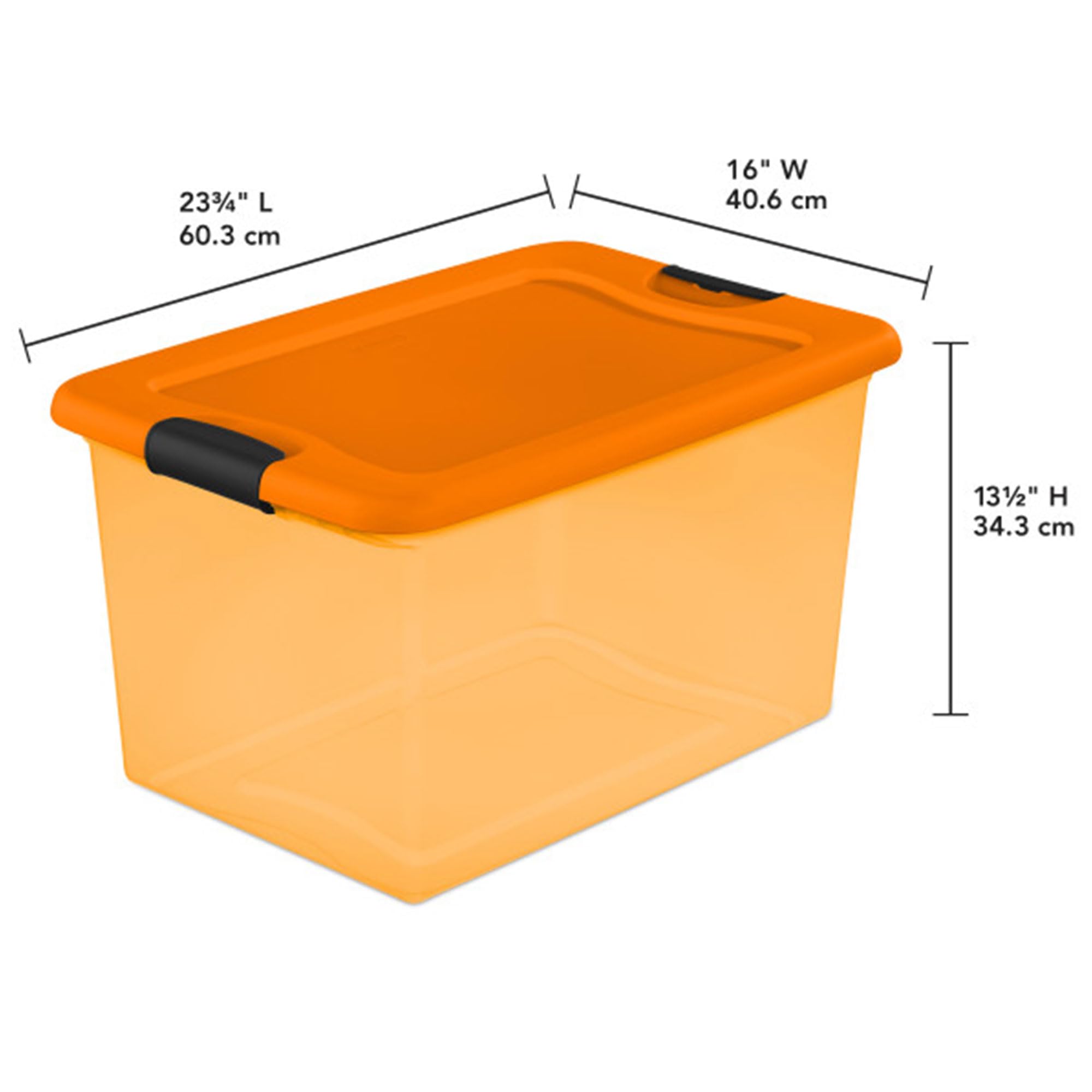 sterilite-64-quart-latching-see-through-storage-container-bin-halloween-orange-1 image 2