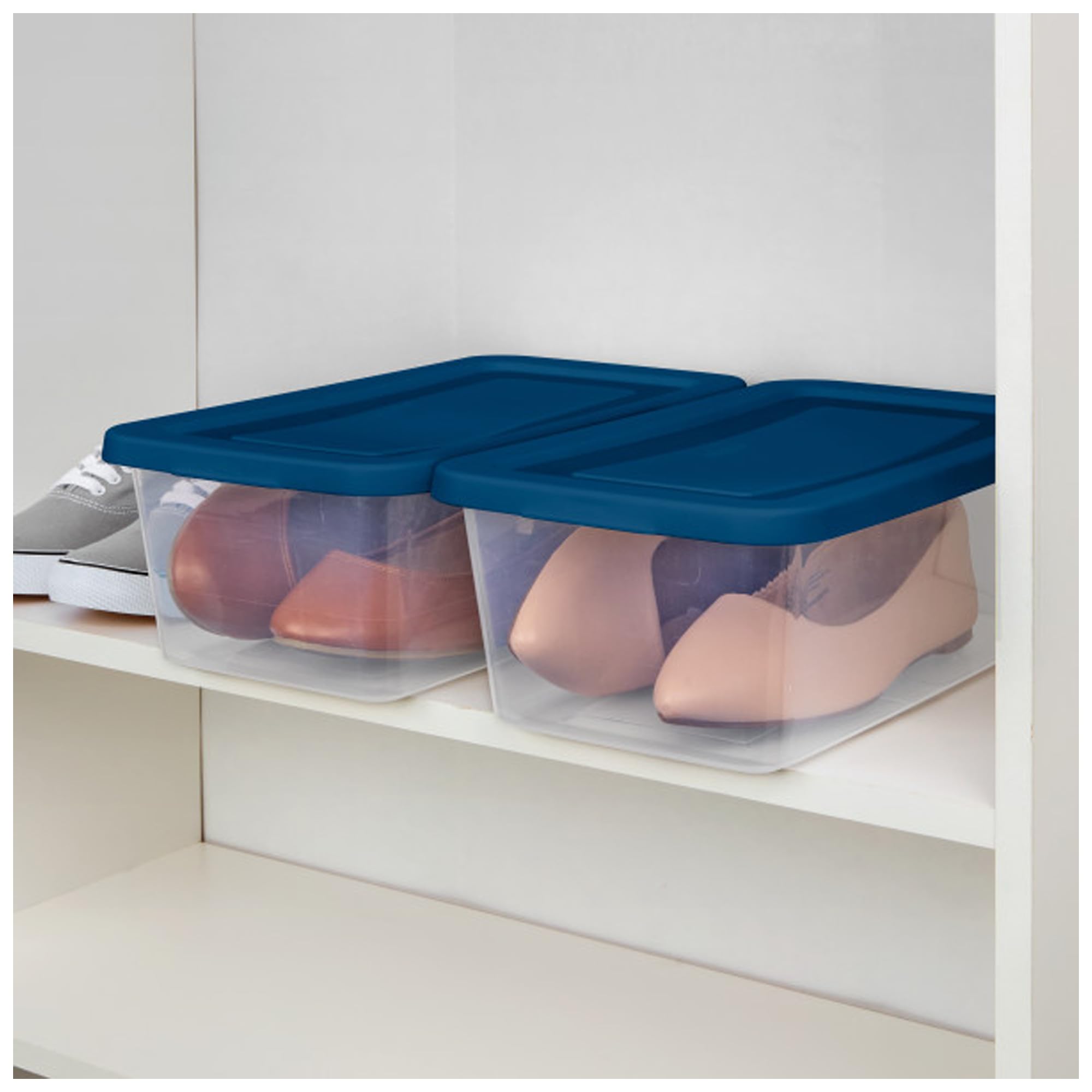 sterilite-stackable-6-qt-storage-box-container-with-clear-lid-marine-blue-60-pac image 6