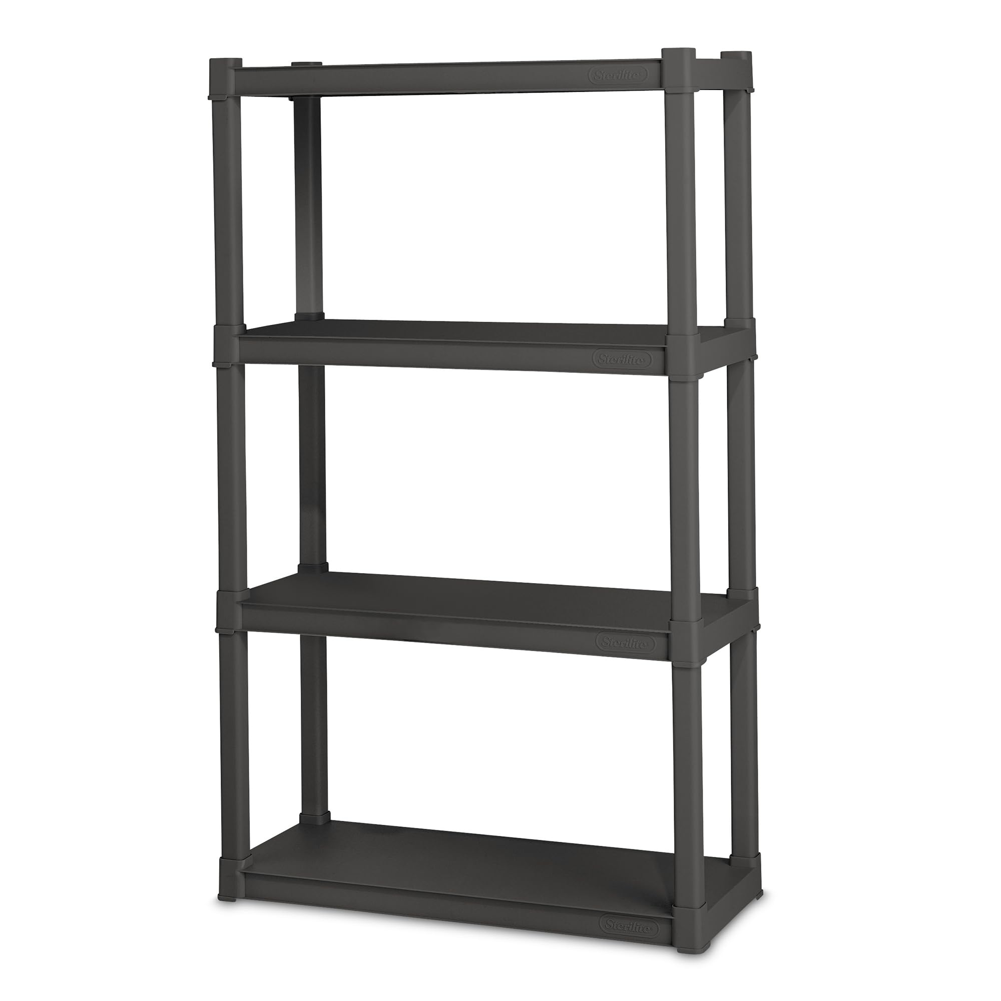 sterilite-4-shelf-unit-heavy-duty-shelving-white image 8