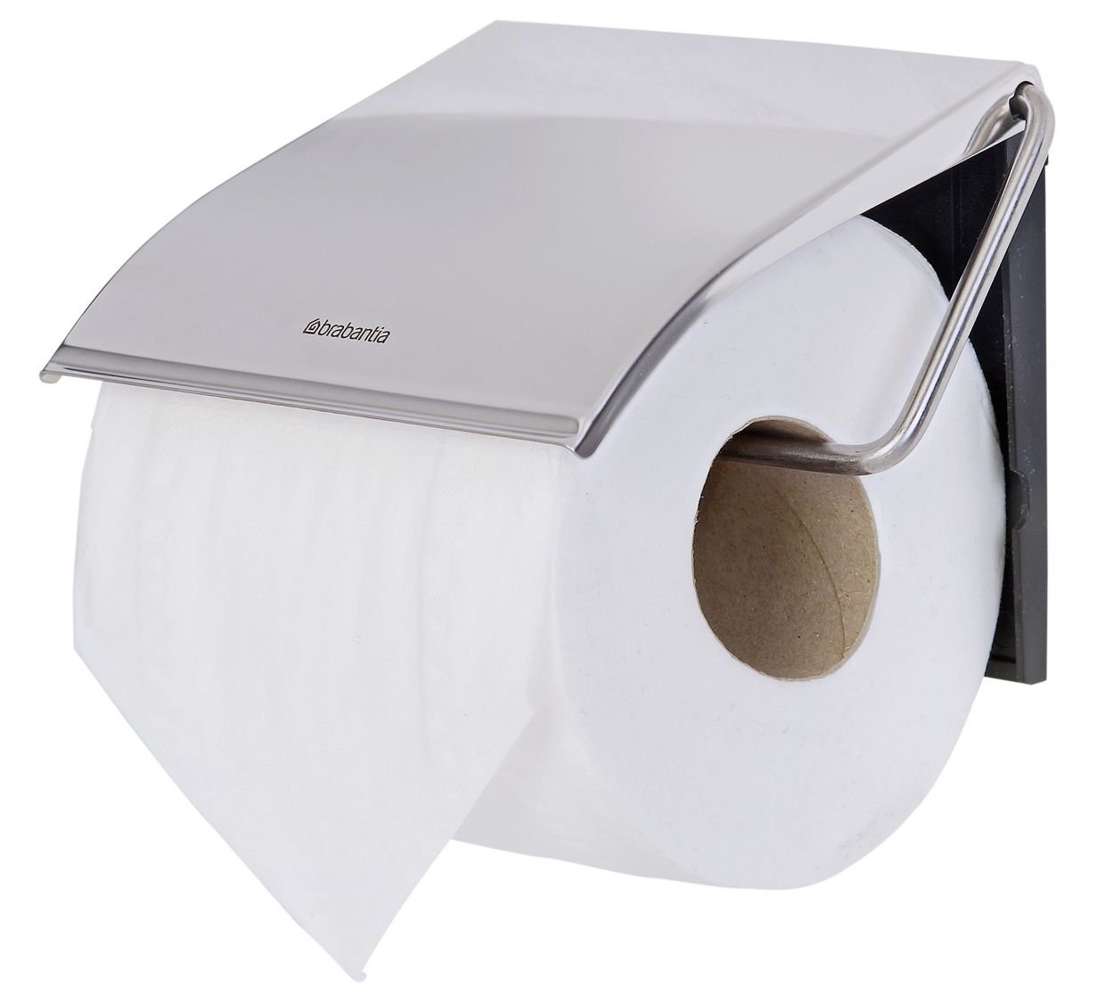 brabantia-renew-toilet-roll-holder-brilliant-steel-left-right-handed-use-drill-o image 1
