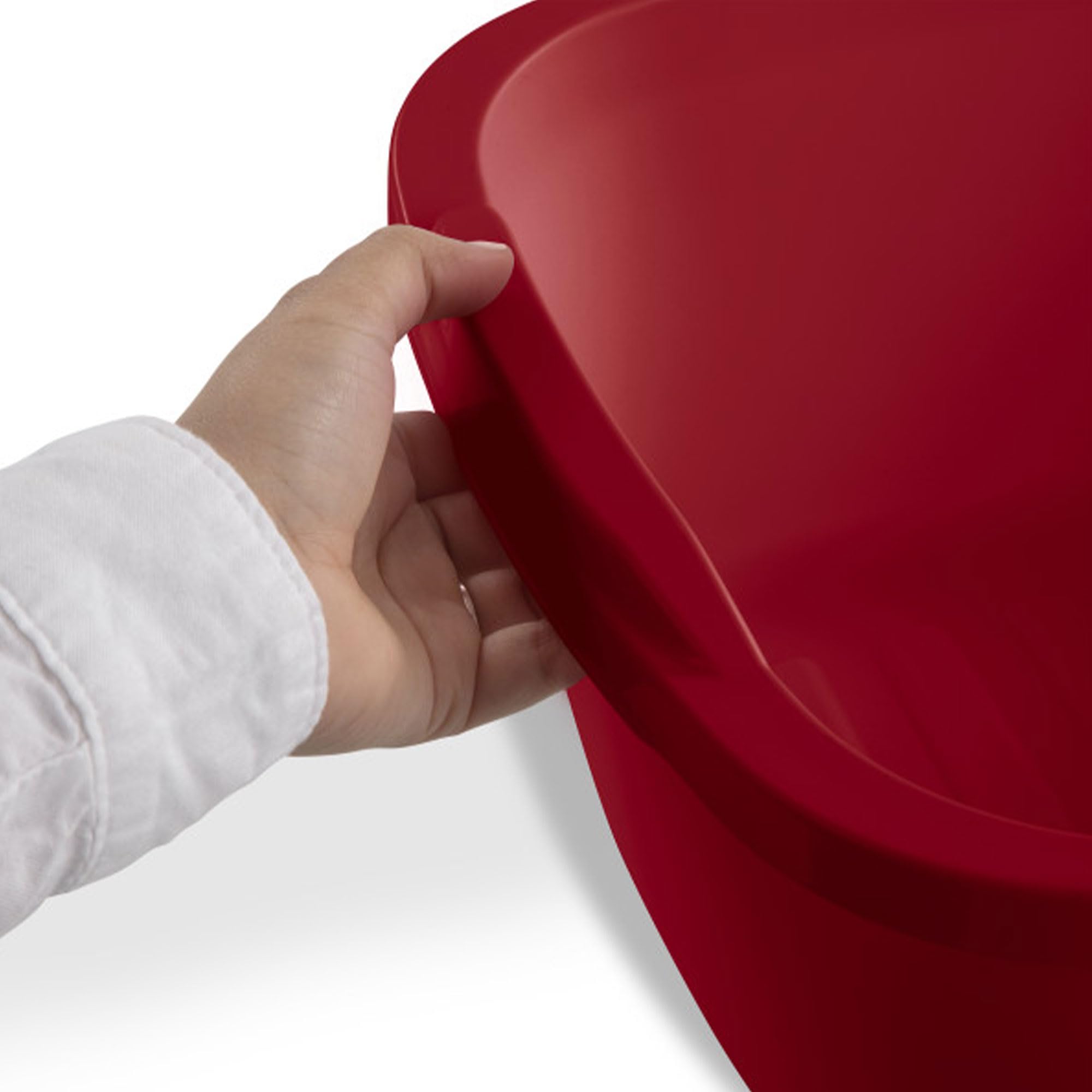 sterilite-extra-large-12-quart-dish-washing-storage-pan-red-8-pack image 6