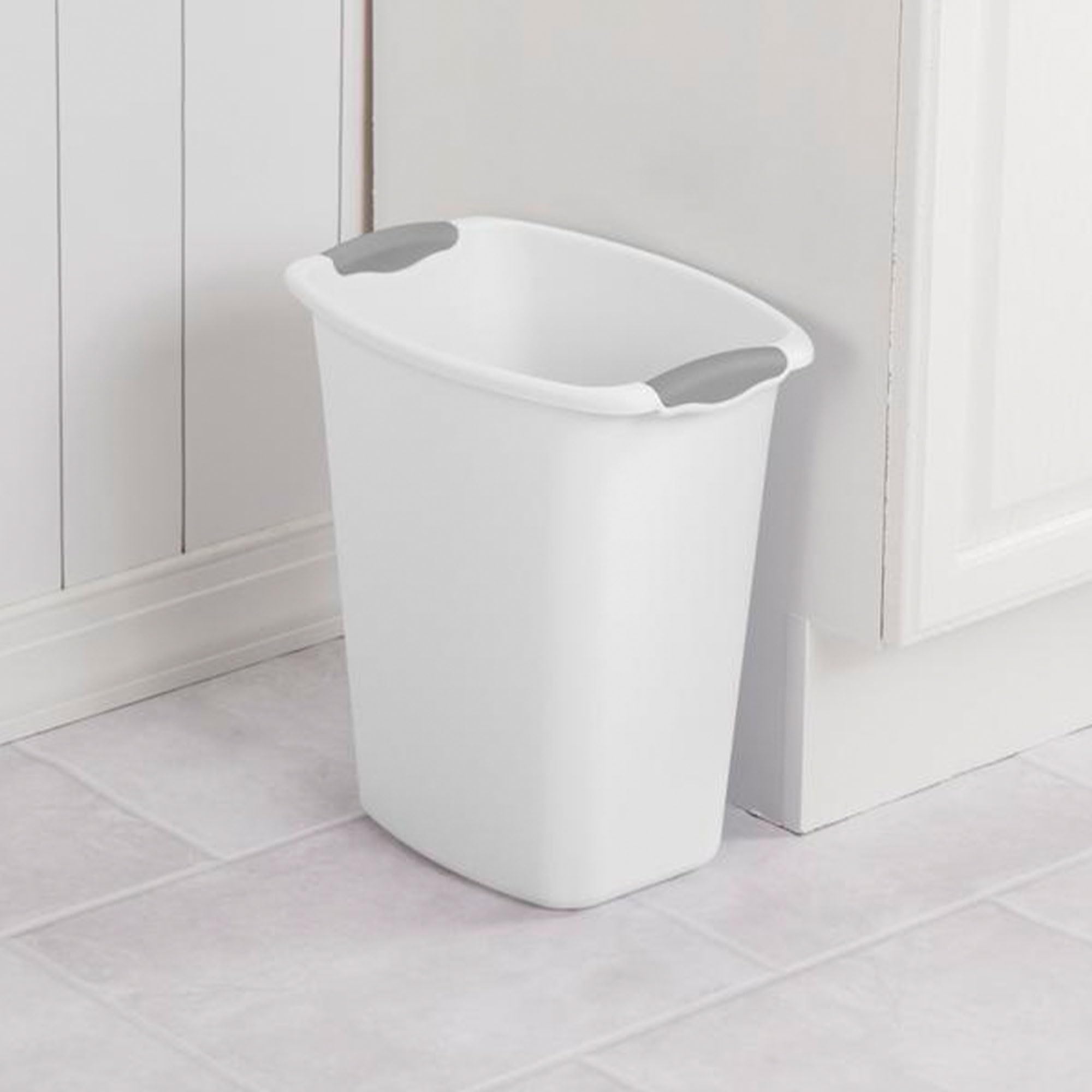 sterilite-3-gallon-wastebasket-with-titanium-inserts-6-pack-white image 5