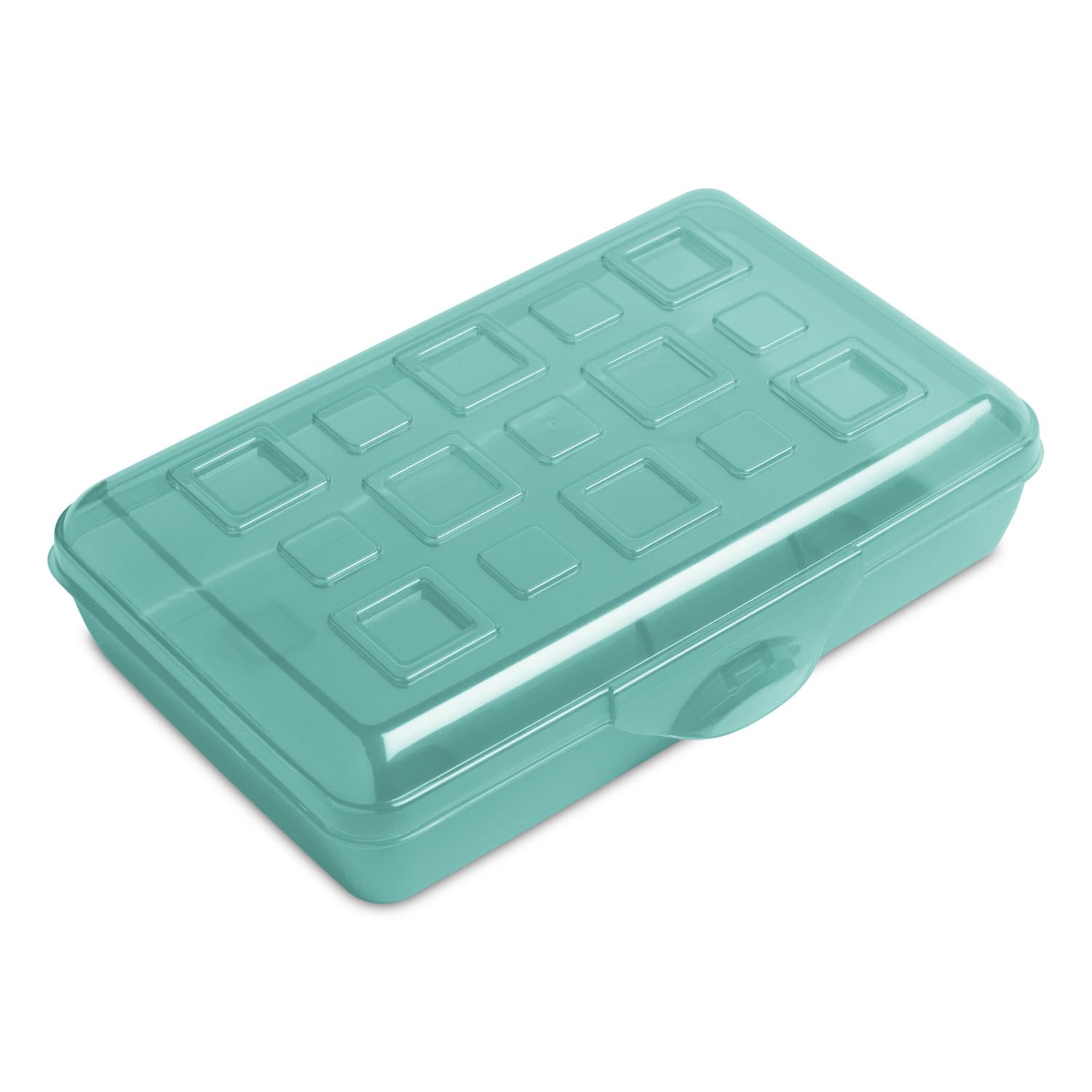 sterilite-17226w12-school-box-12-pack-molokai-blue-tint-compact-pencil-boxes-for image 2