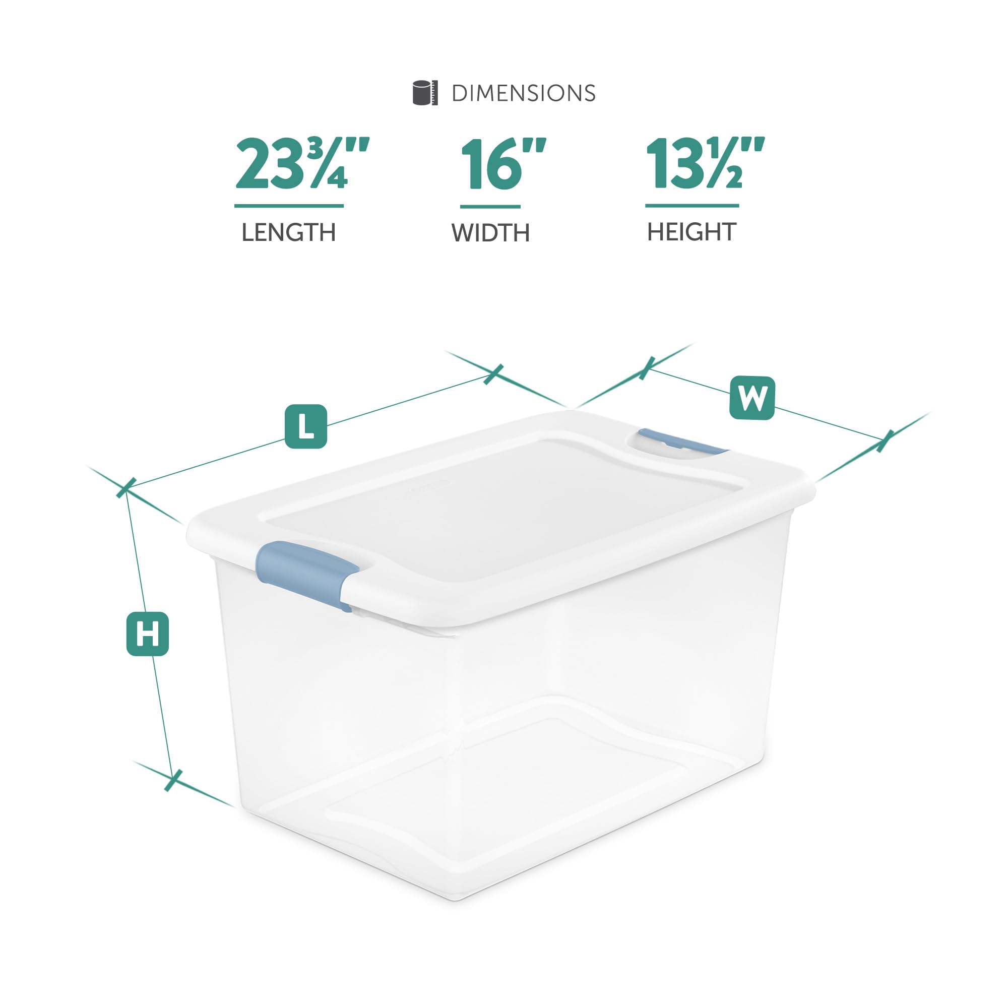 sterilite-latching-box-storage-bins-12-pack-clear-plastic-64-32-quart-heavy-duty image 6