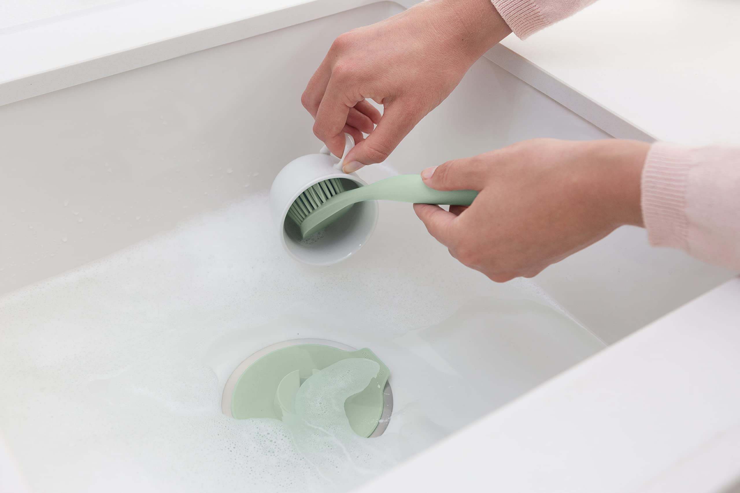 brabantia-215780-dish-brush-suction-holder-dish-washing-brush-suction-cup-holder image 3