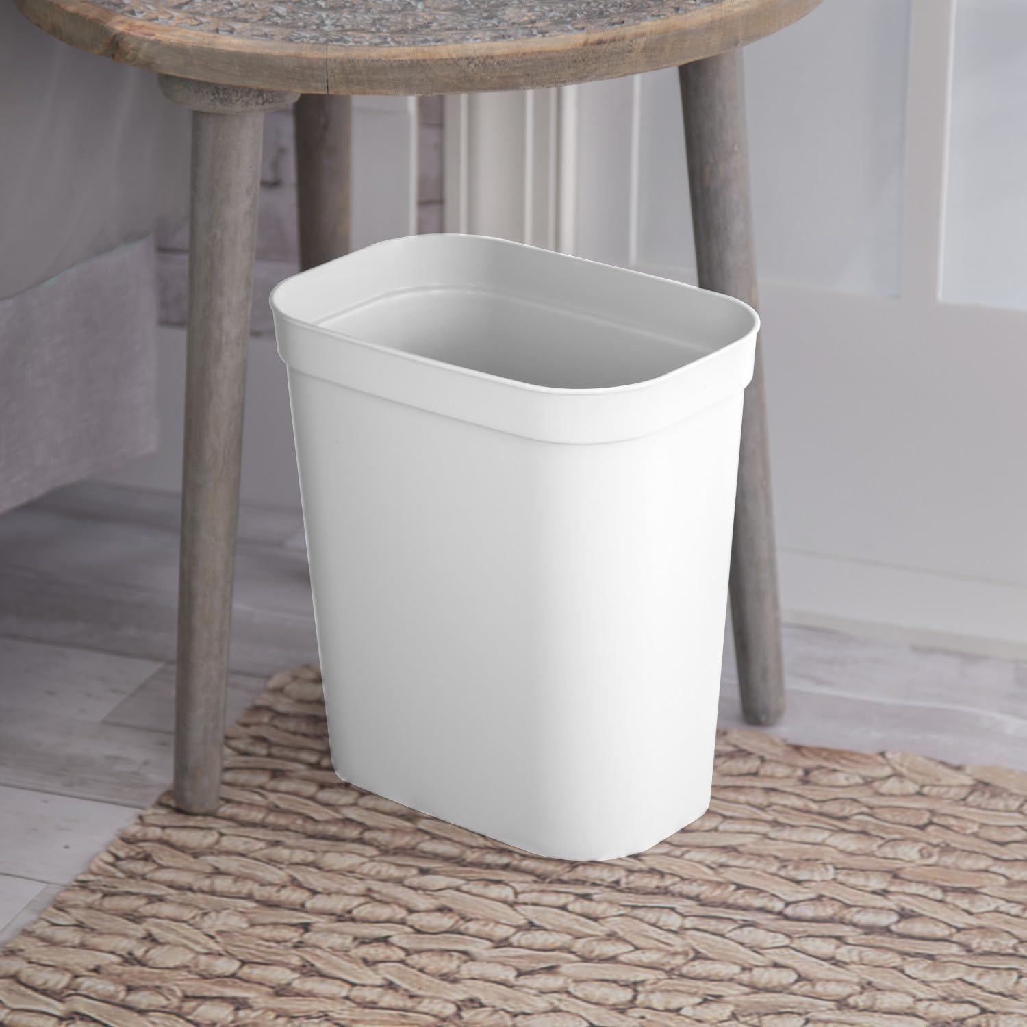 sterilite-2-5-gallon-vanity-wastebasket-small-open-top-trash-can-for-the-bathroo image 4