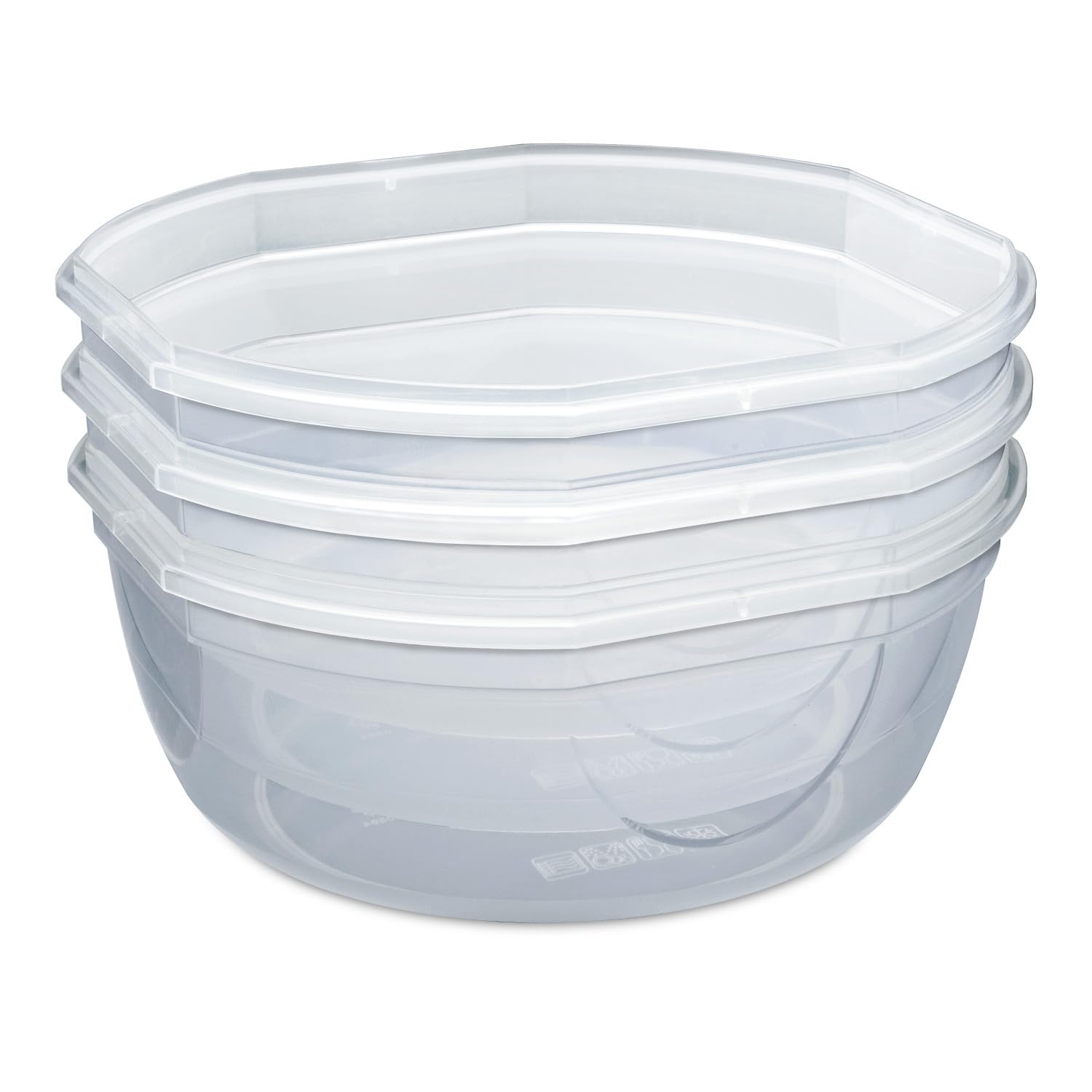 sterilite-ultra-seal-2-5-qt-bowl-airtight-food-storage-container-clear-with-red- image 3
