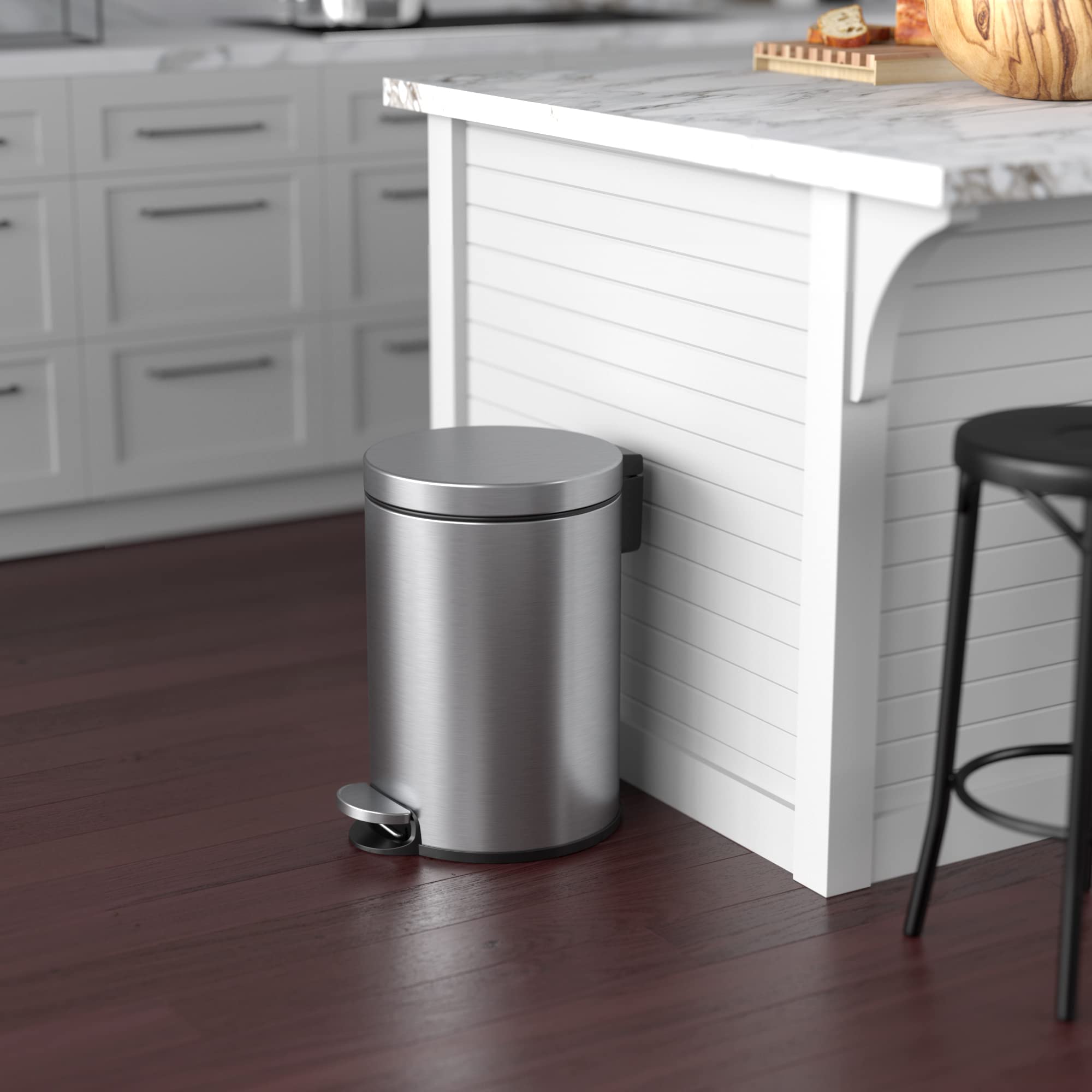 itouchless-softstep-3-2-gallon-stainless-steel-step-trash-can-with-odor-control- image 4