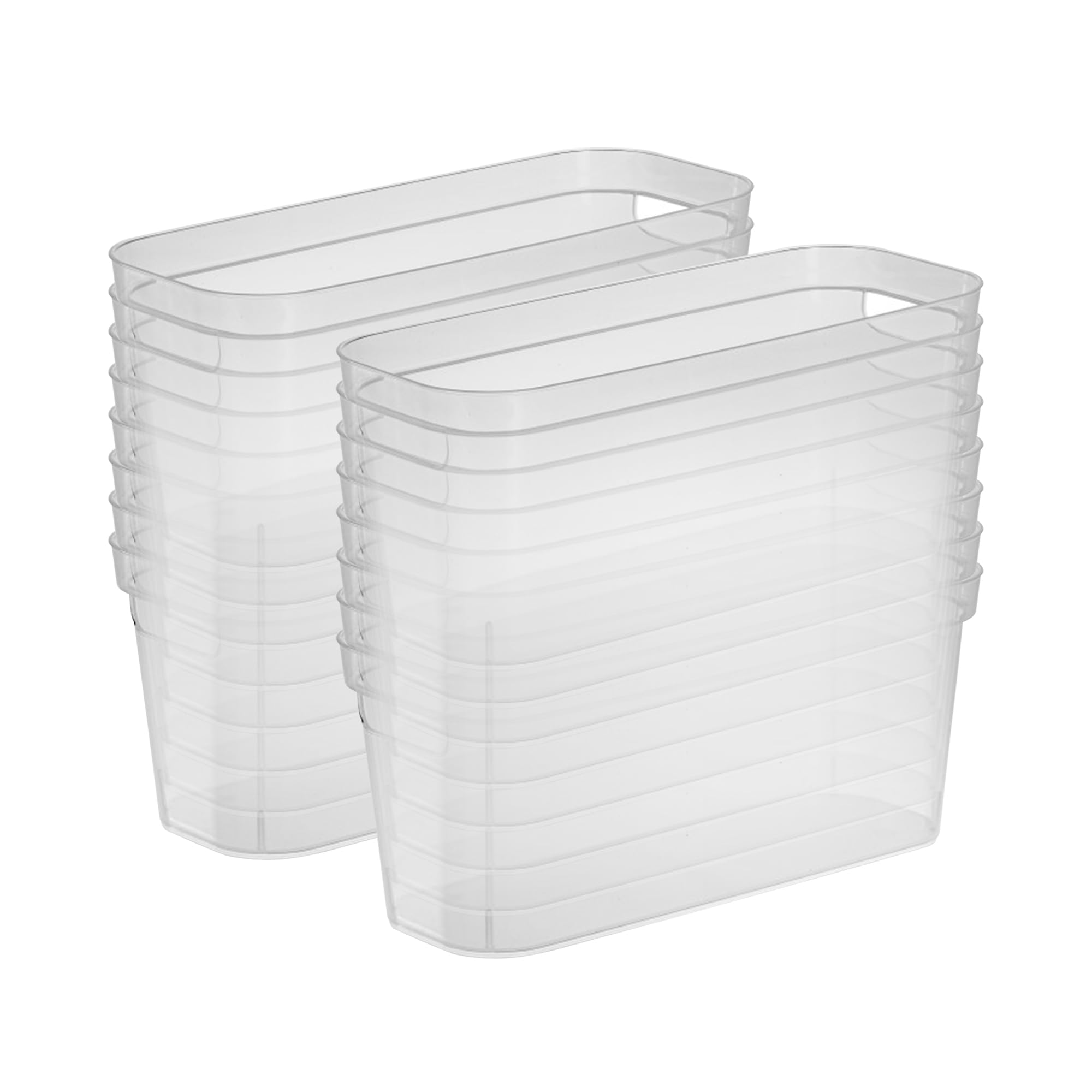 sterilite-6-25x6-25x15-inch-narrow-modern-storage-bin-with-carry-through-handles image 1
