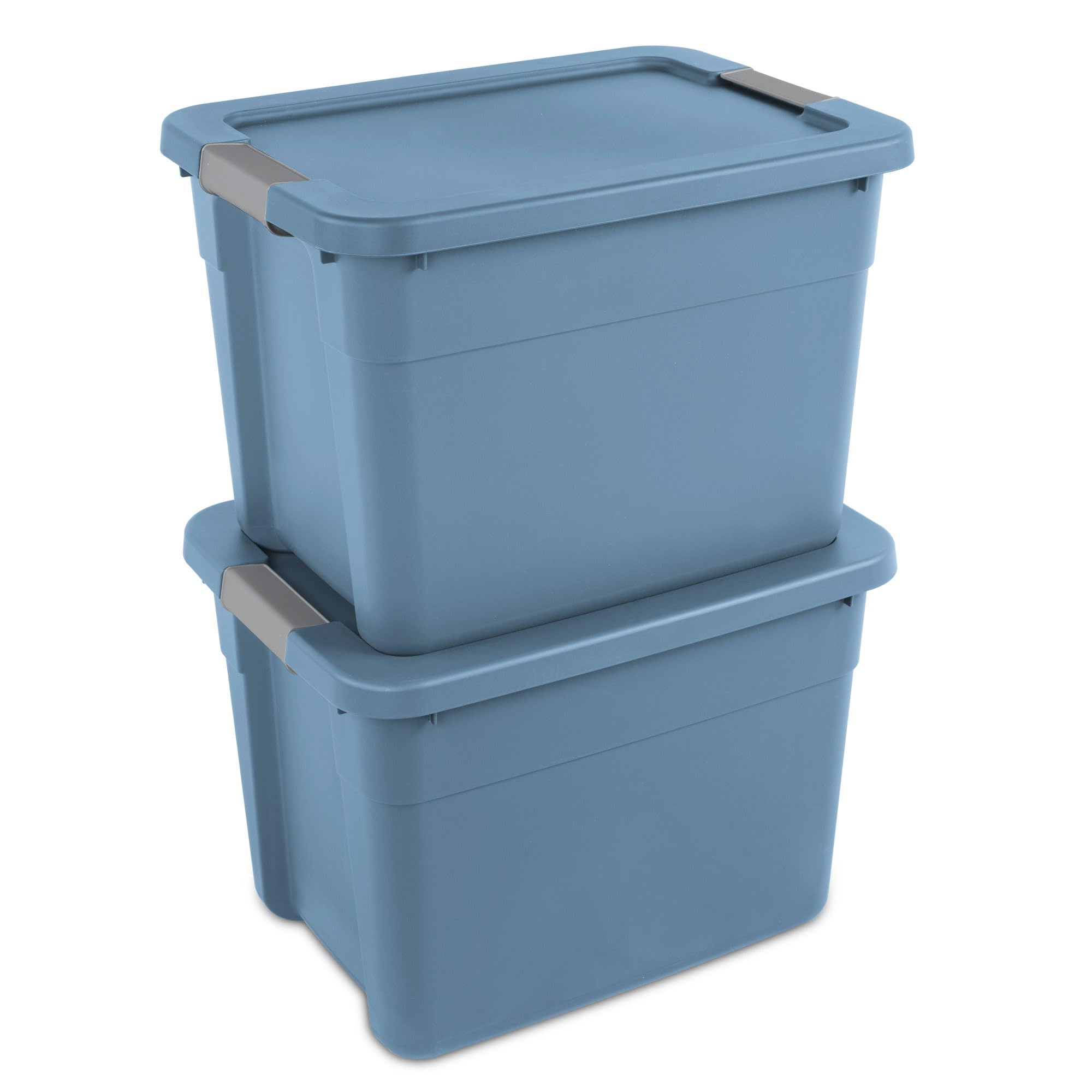 sterilite-12-gallon-latching-tote-stackable-storage-bin-container-with-secure-li image 8