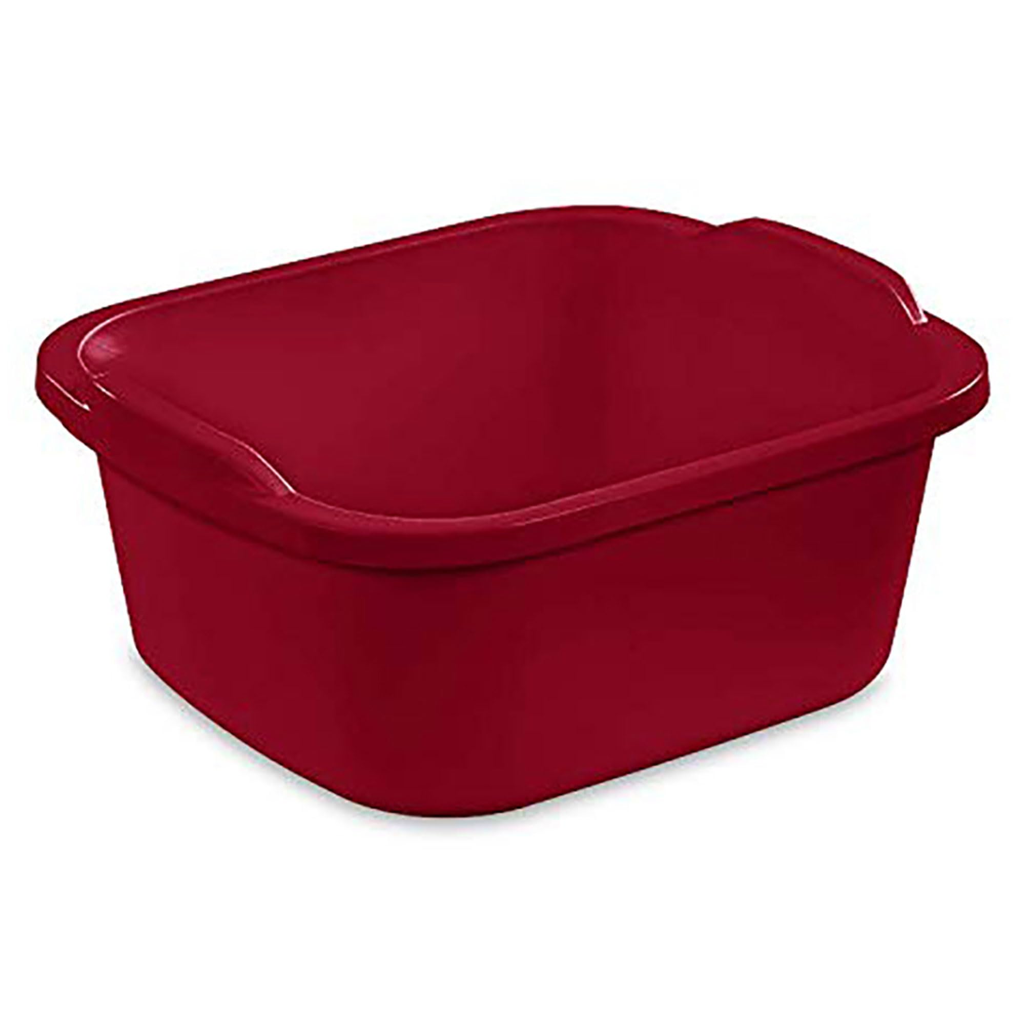 sterilite-extra-large-12-quart-dish-washing-storage-pan-red-8-pack image 2