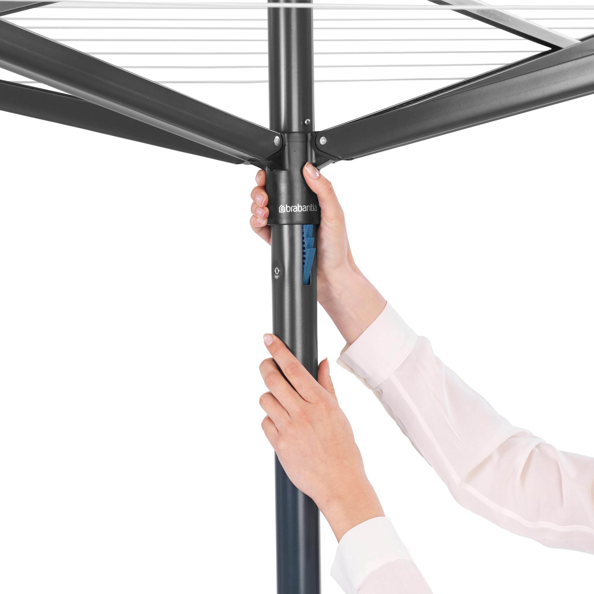 brabantia-topspinner-4-arm-rotary-clothesline-with-ground-spike-164-ft-drying-sp image 3