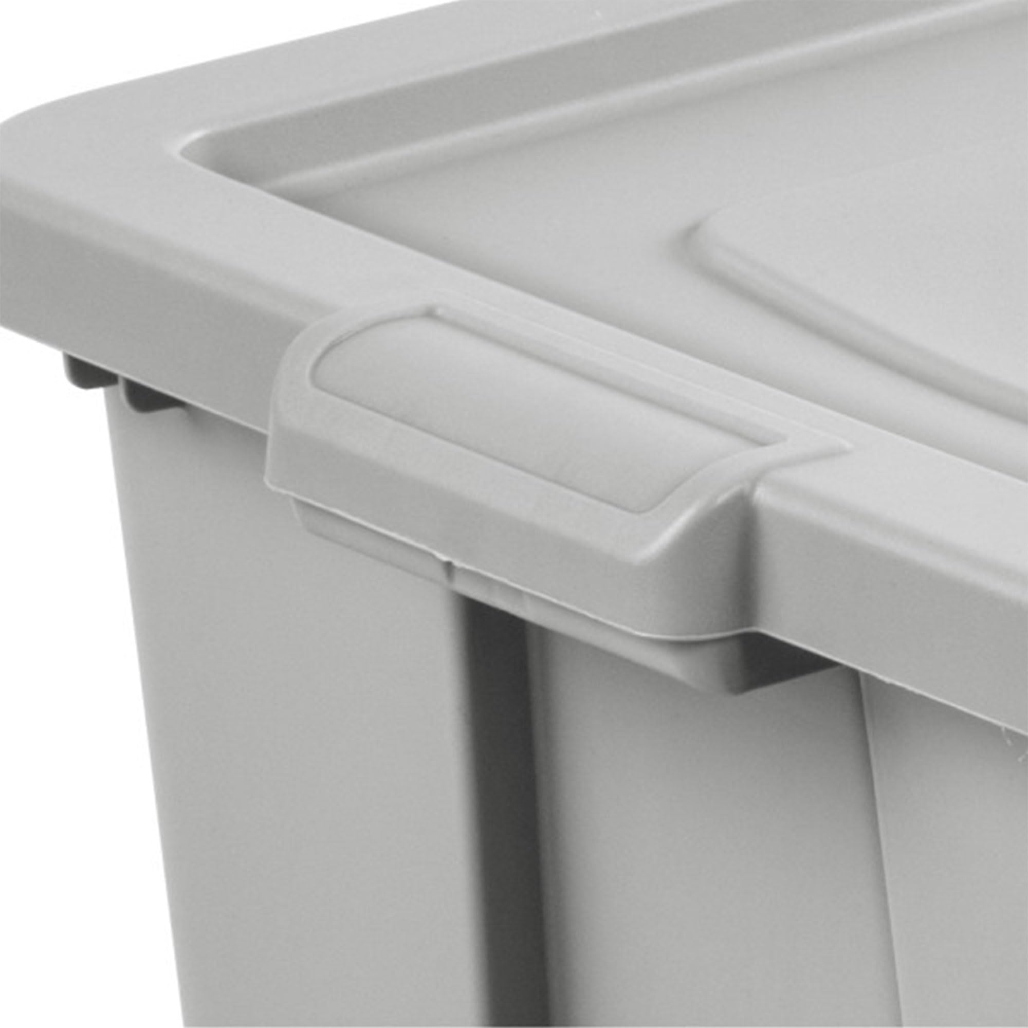 sterilite-tuff1-30-gallon-stackable-storage-tote-with-lid-4-pack image 8