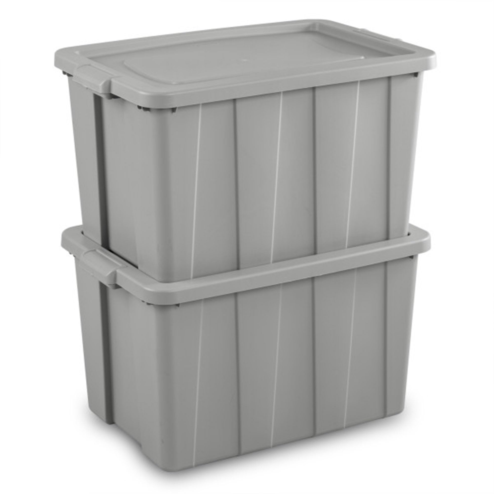 sterilite-tuff1-30-gallon-stackable-storage-tote-with-lid-4-pack image 7