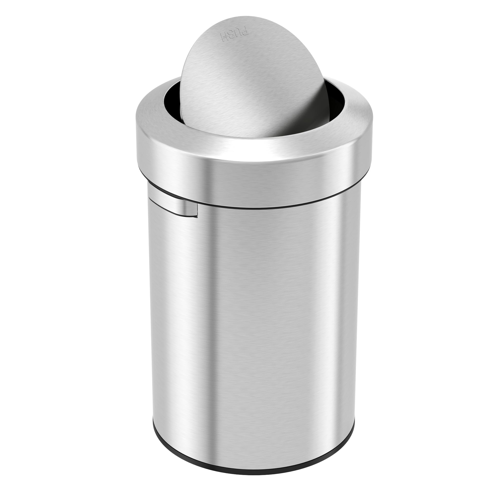 itouchless-titan-17-gallon-swing-open-trash-can-stainless-steel-self-balancing-f image 3