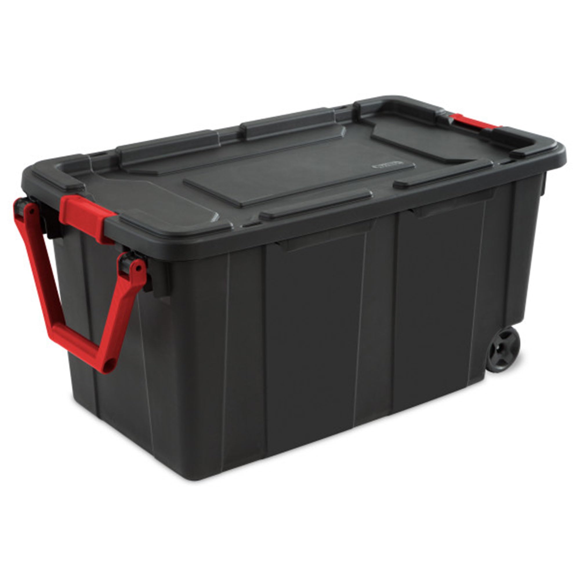 sterilite-industrial-tote-heavy-duty-storage-bins-with-lids-and-wheels-40-gallon image 8