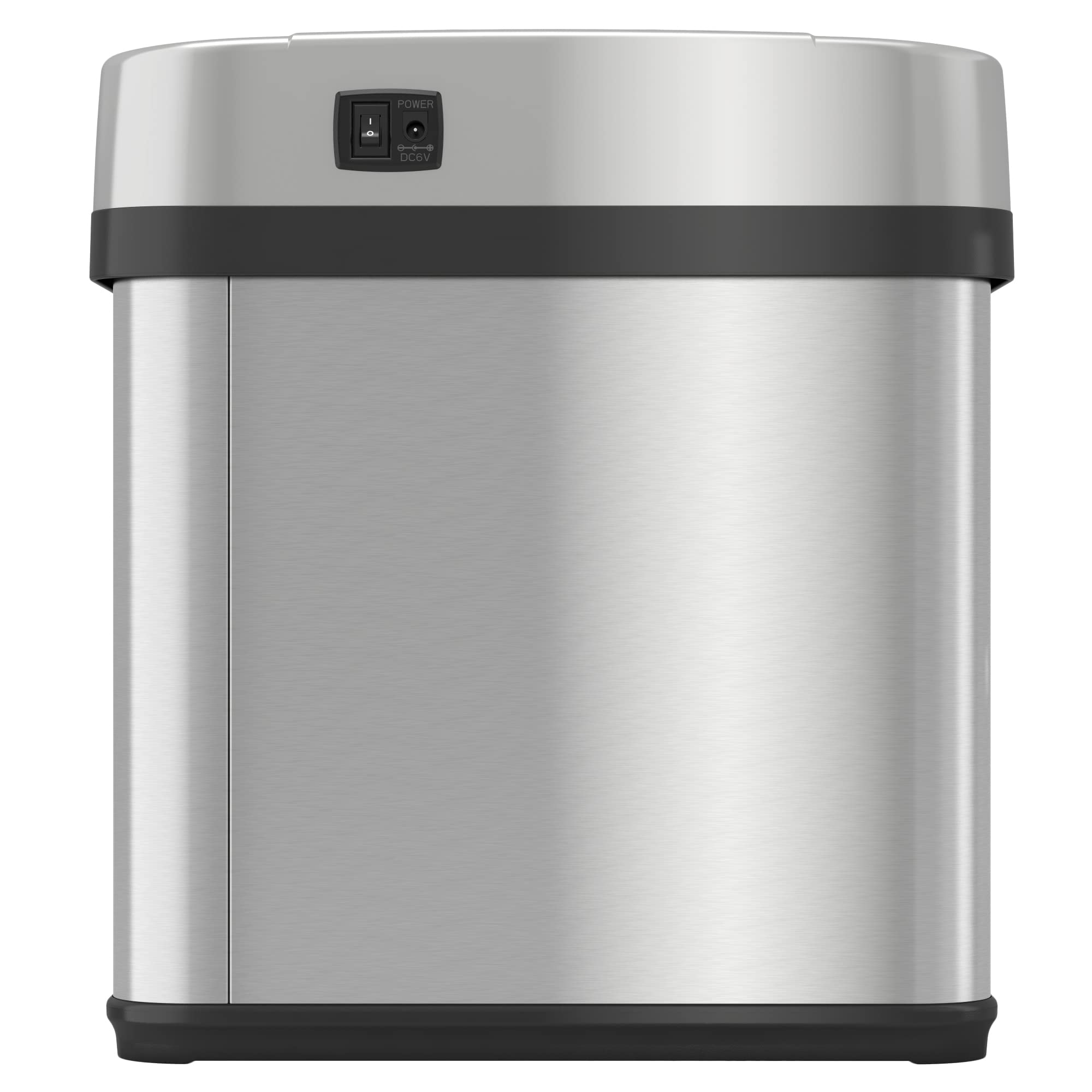 itouchless-10-liter-2-5-gallon-stainless-steel-sensor-trash-can-with-odor-filter image 7