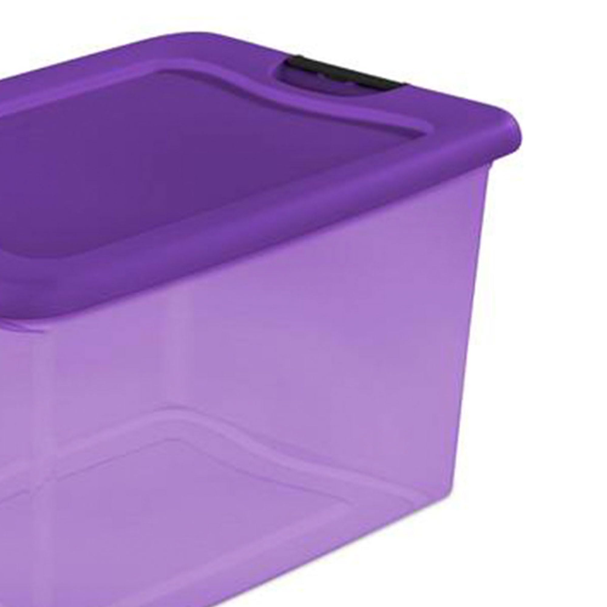 sterilite-64-qt-latching-storage-box-stackable-bin-with-latch-lid-plastic-contai image 7