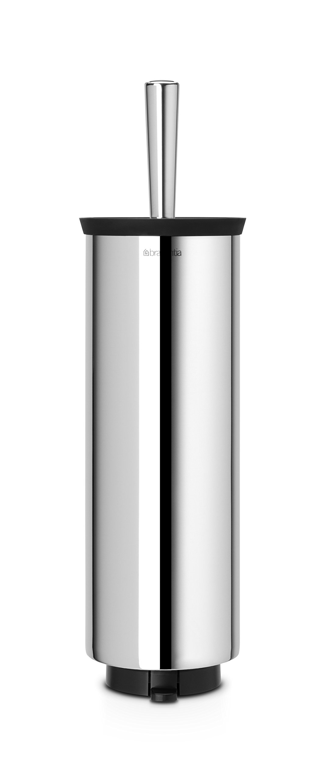 brabantia-profile-toilet-brush-and-holder-black-discreet-closed-case-wall-mounta image 5