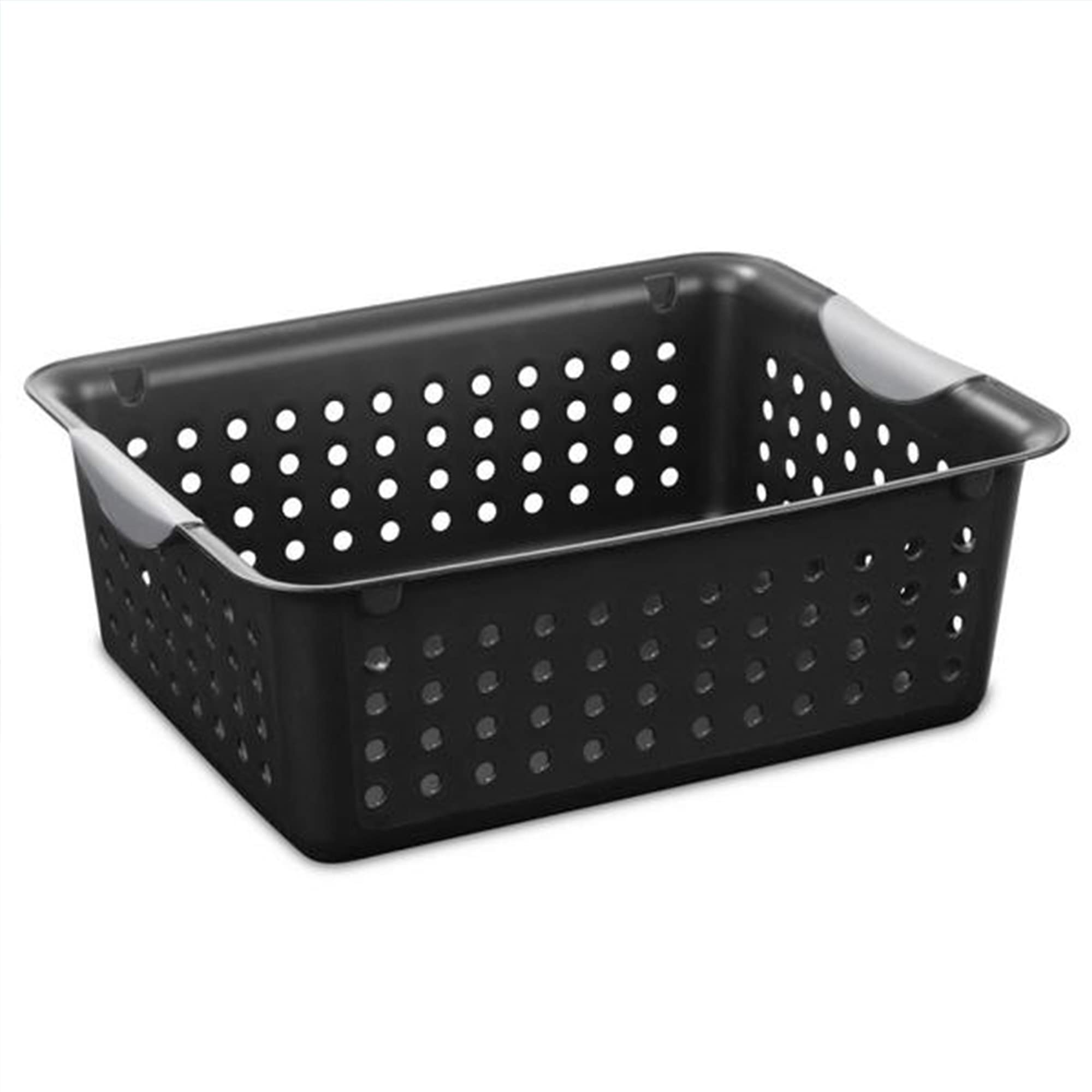 sterilite-medium-ultra-basket-black-6-pack image 2
