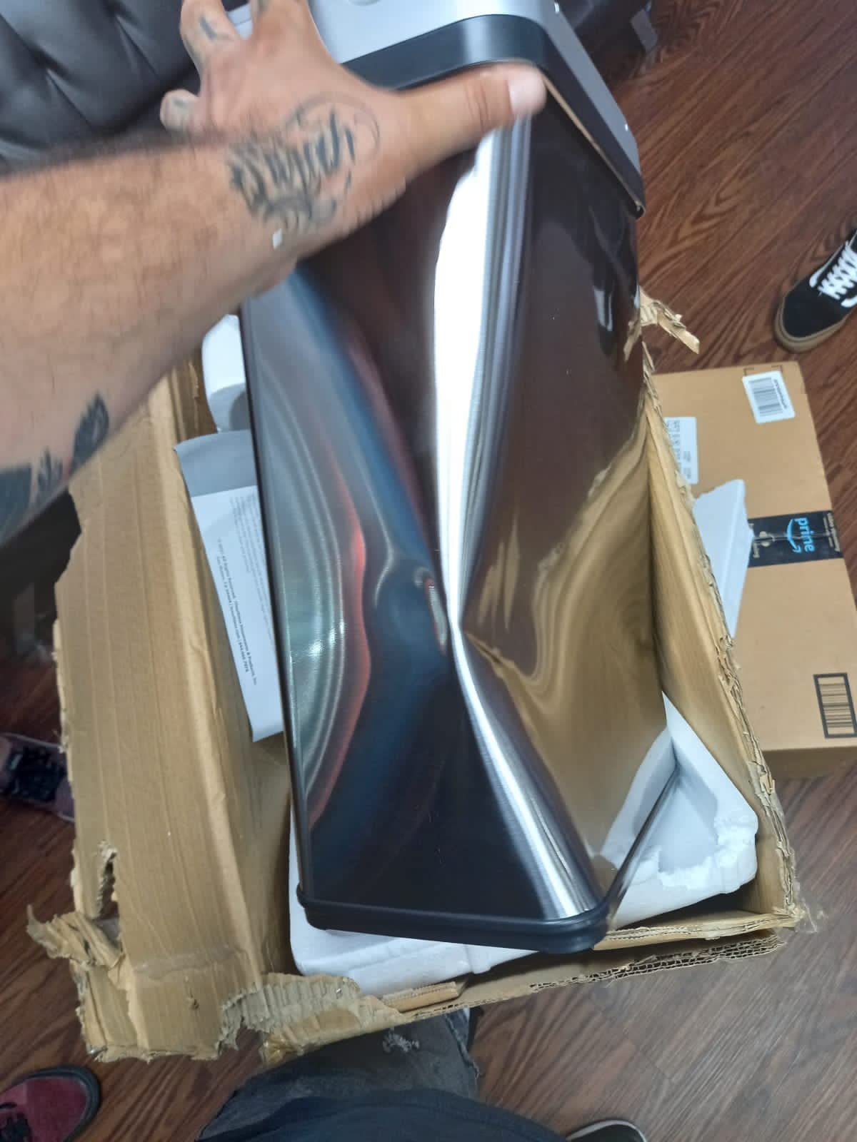 Solid bin, but battery life