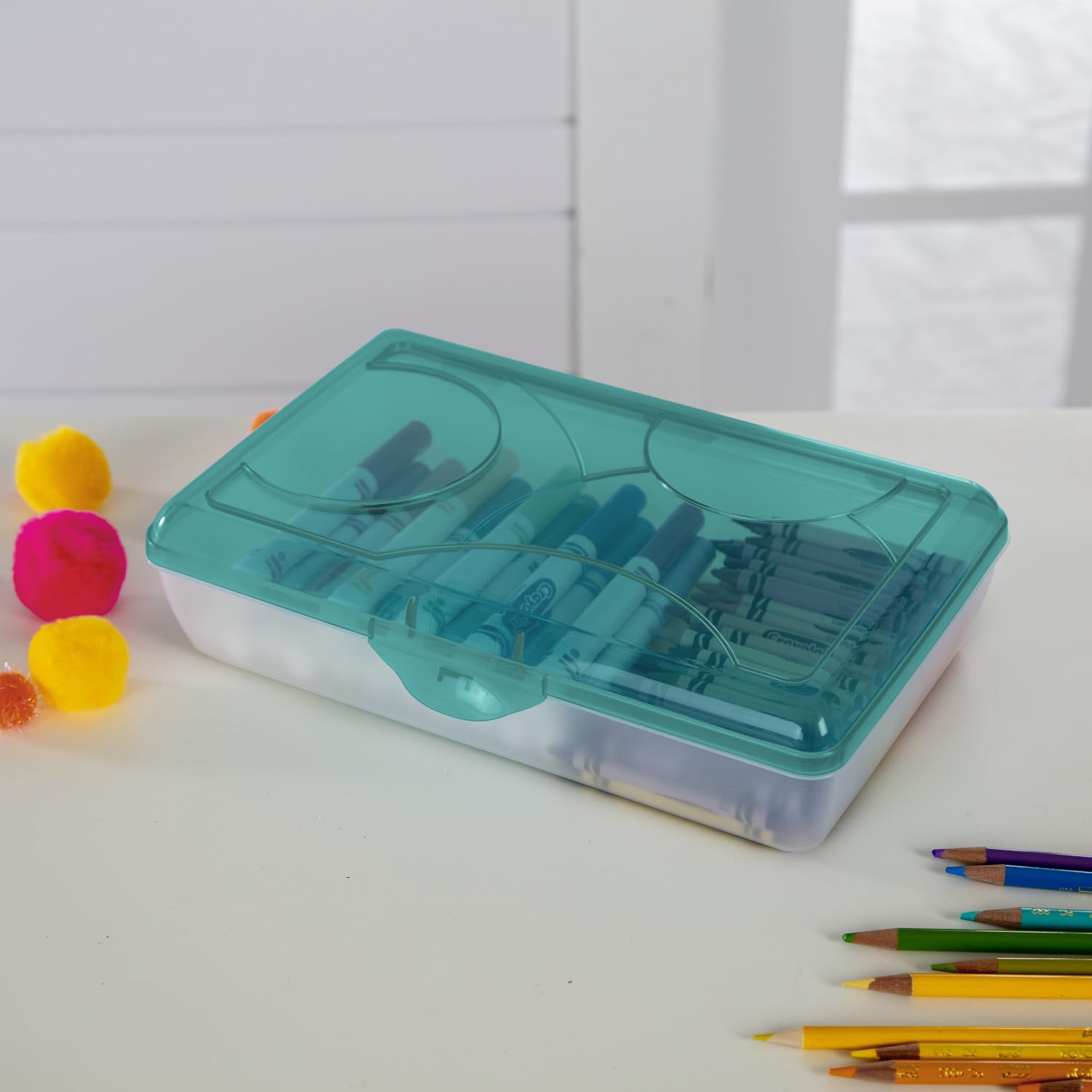 sterilite-17226w12-school-box-12-pack-molokai-blue-tint-compact-pencil-boxes-for image 8