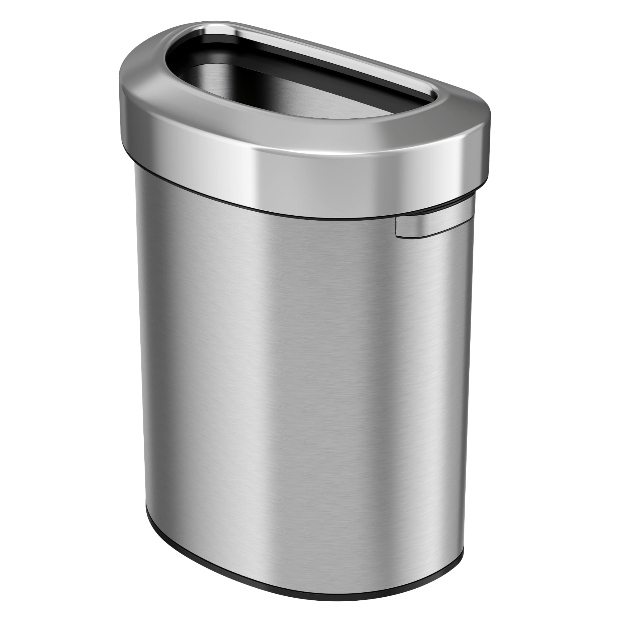 itouchless-13-2-gallon-step-trash-can-with-odor-control-stainless-steel-semi-rou image 8